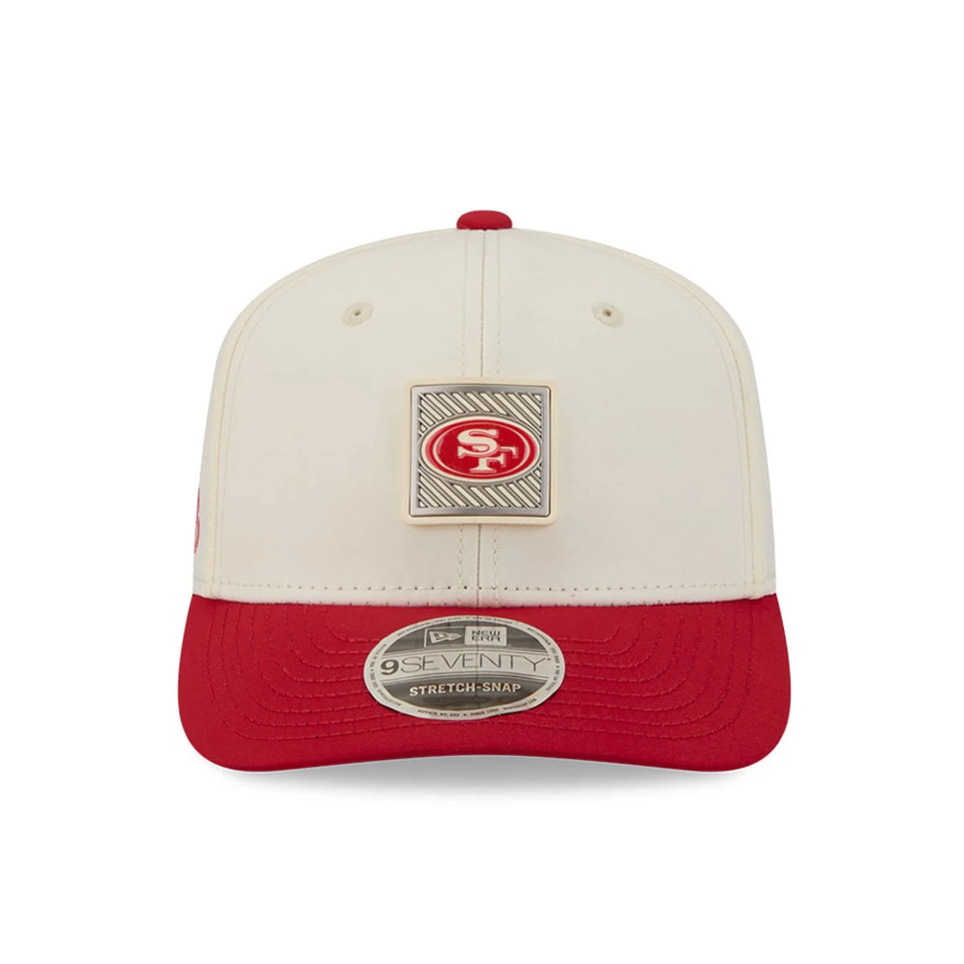49ers NFL Training 2026 White 9SEVENTY Stretch Snap Adjustable Cap - Image 2