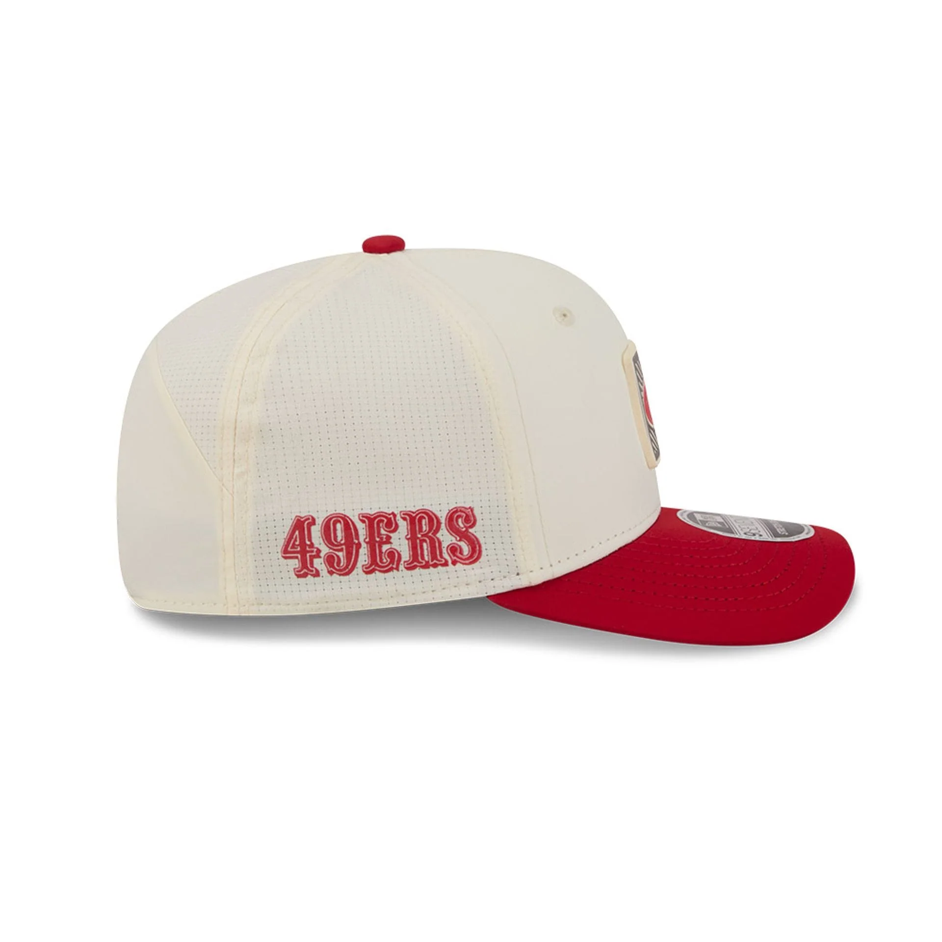 49ers NFL Training 2026 White 9SEVENTY Stretch Snap Adjustable Cap - Image 4