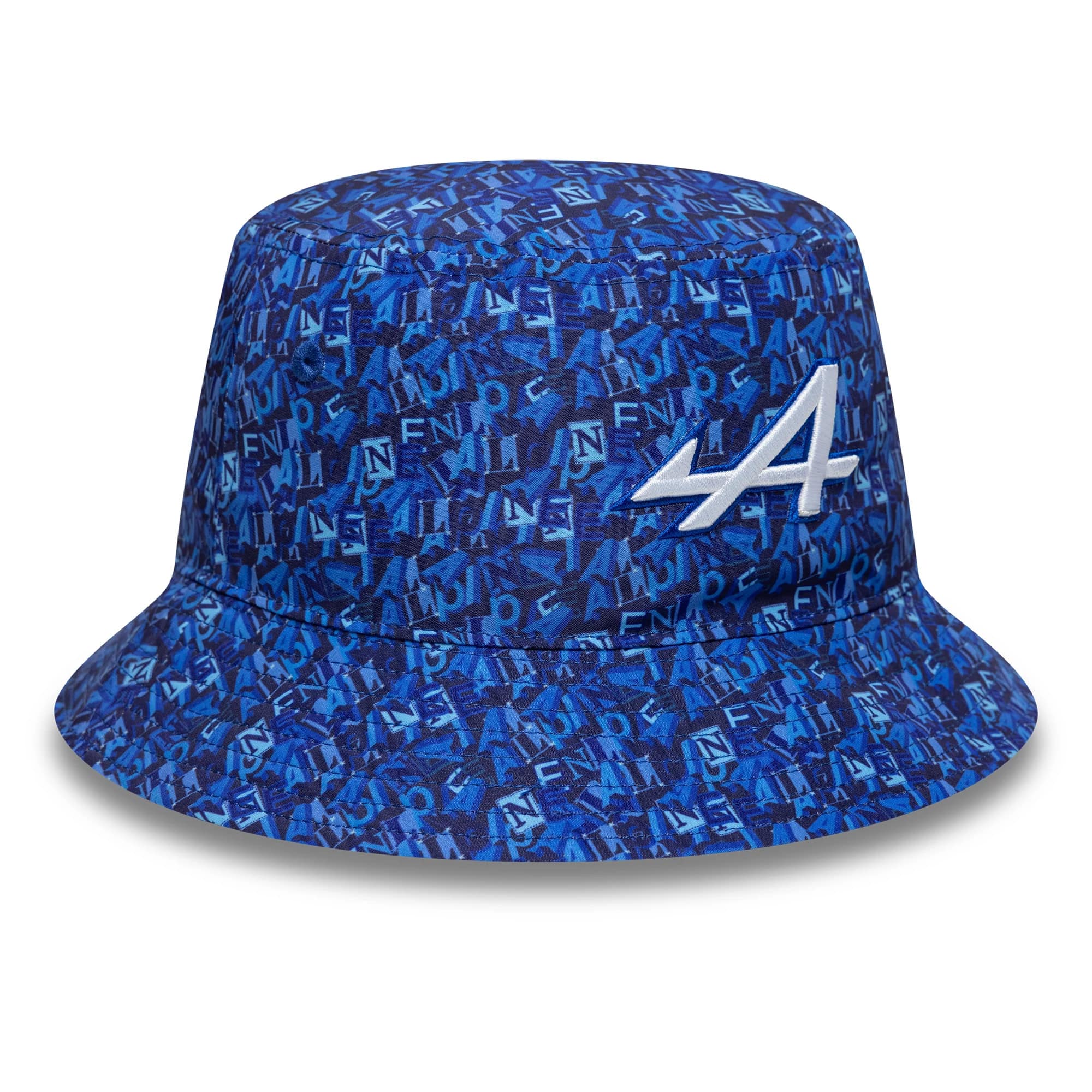 Alpine Racing All Over Print Navy Bucket Hat - Image 3