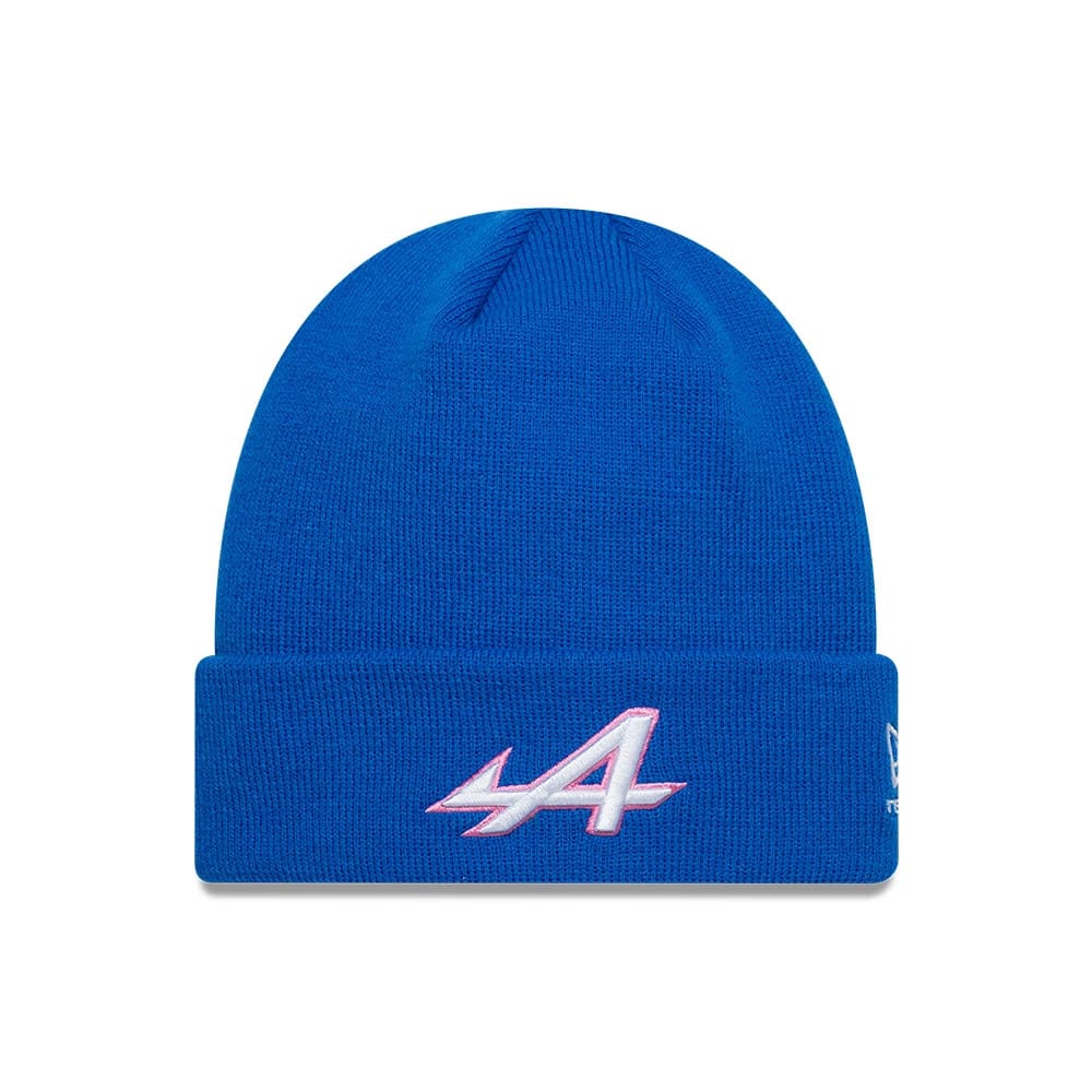 Alpine Racing Essential Blue Cuff Knit Beanie Hat