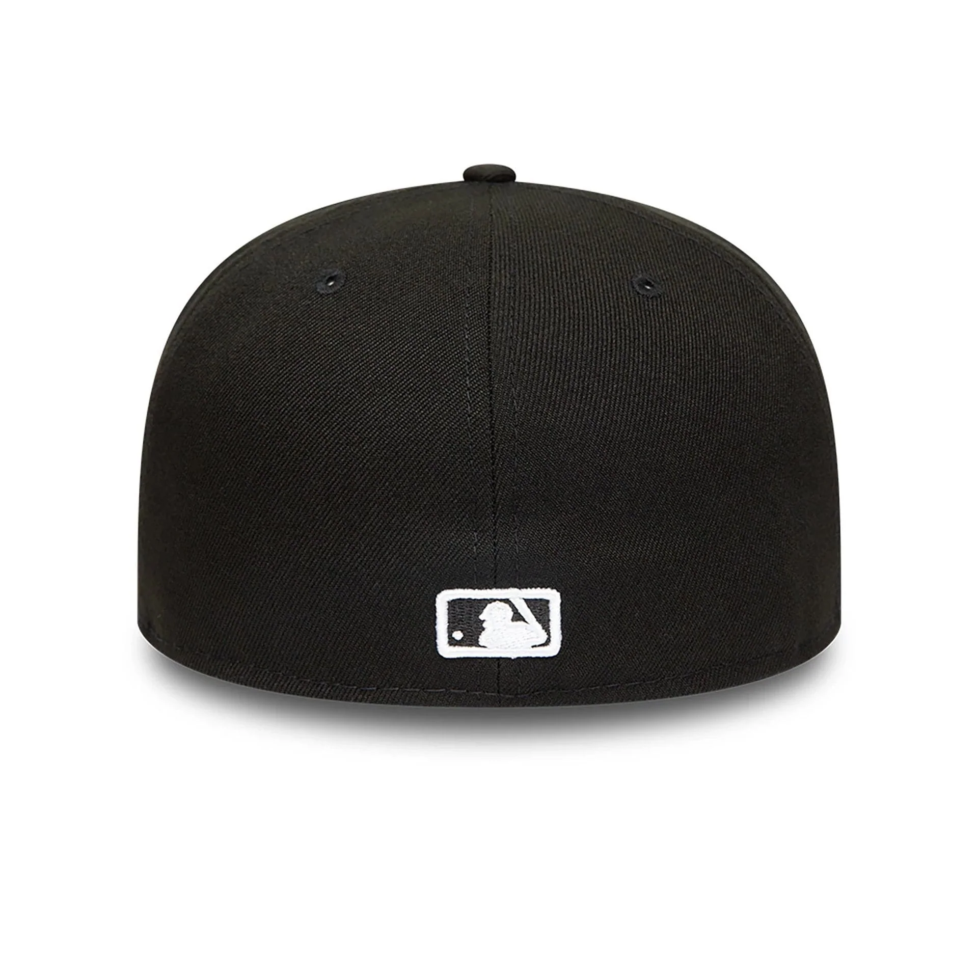 Anaheim Angels MLB Black and White 59FIFTY Fitted Cap - Image 3