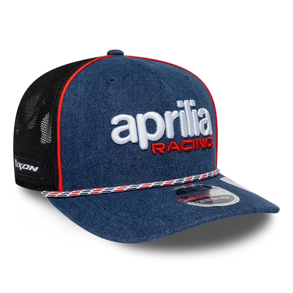 Aprilia Replica Austin Race Special Blue 9SEVENTY Stretch Snap Adjustable Cap