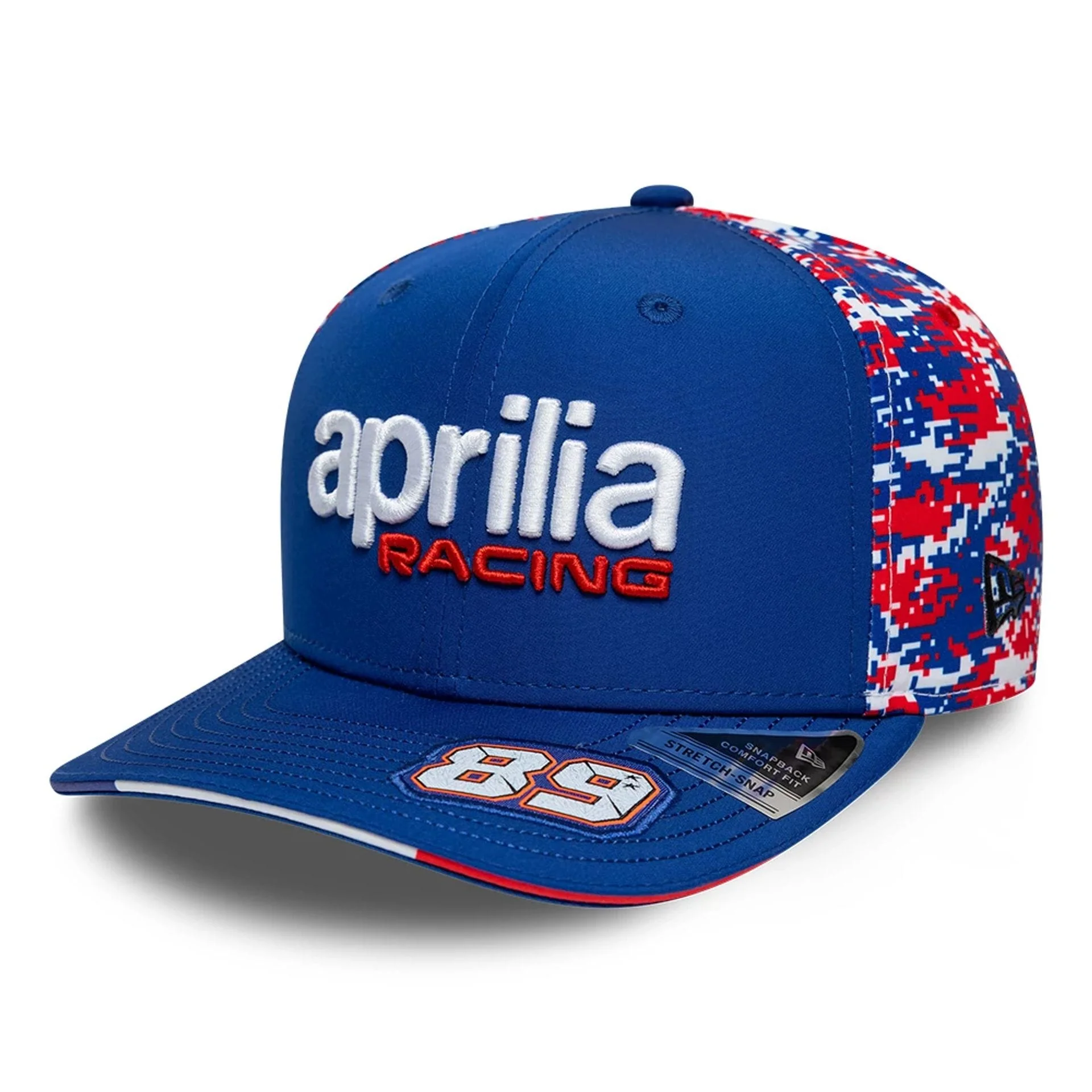 Aprilia Replica Jorge Martin Le Mans Race Special Blue 9SEVENTY Stretch Snap Adjustable Cap