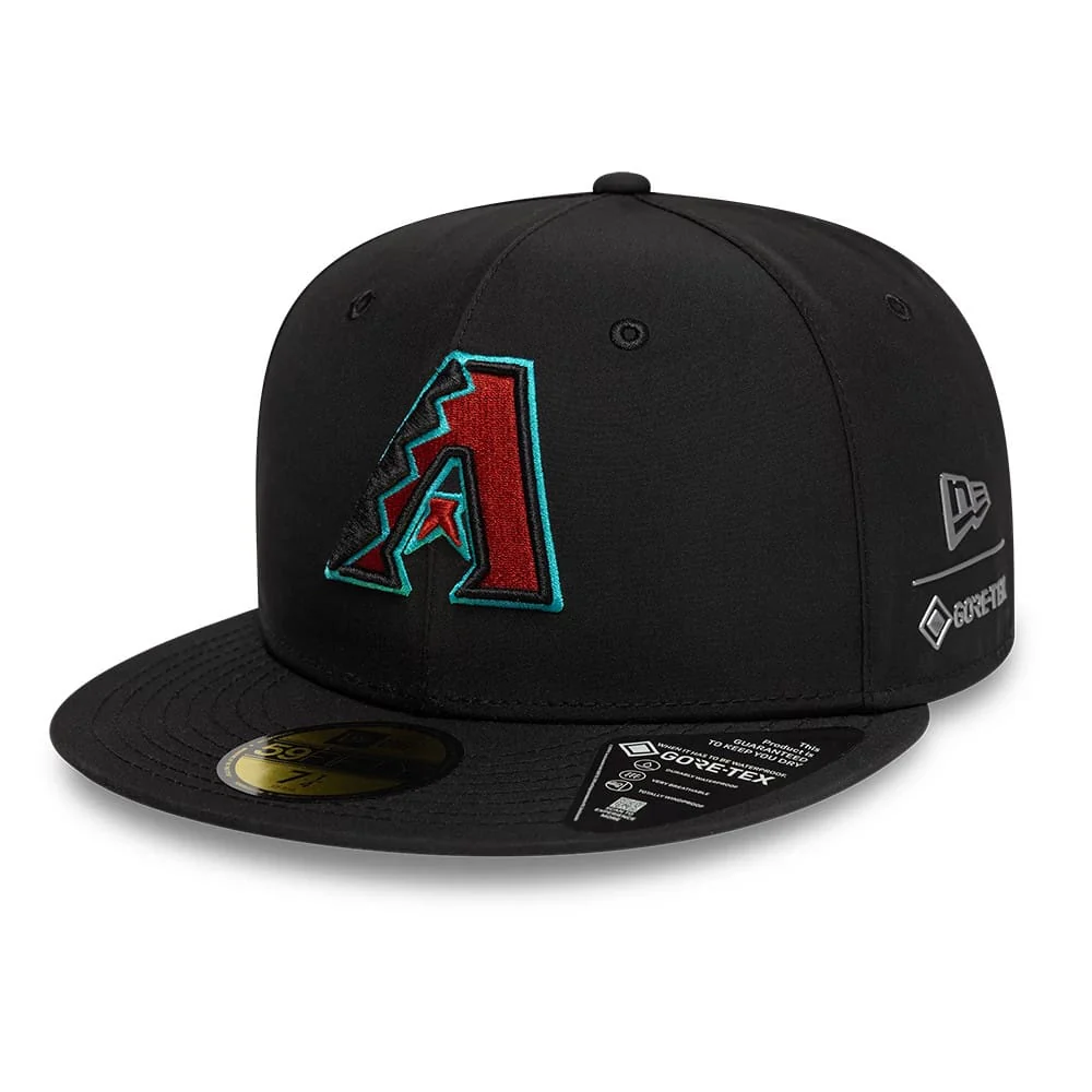 Arizona Diamondbacks MLB Gore-Tex Black 59FIFTY Fitted Cap