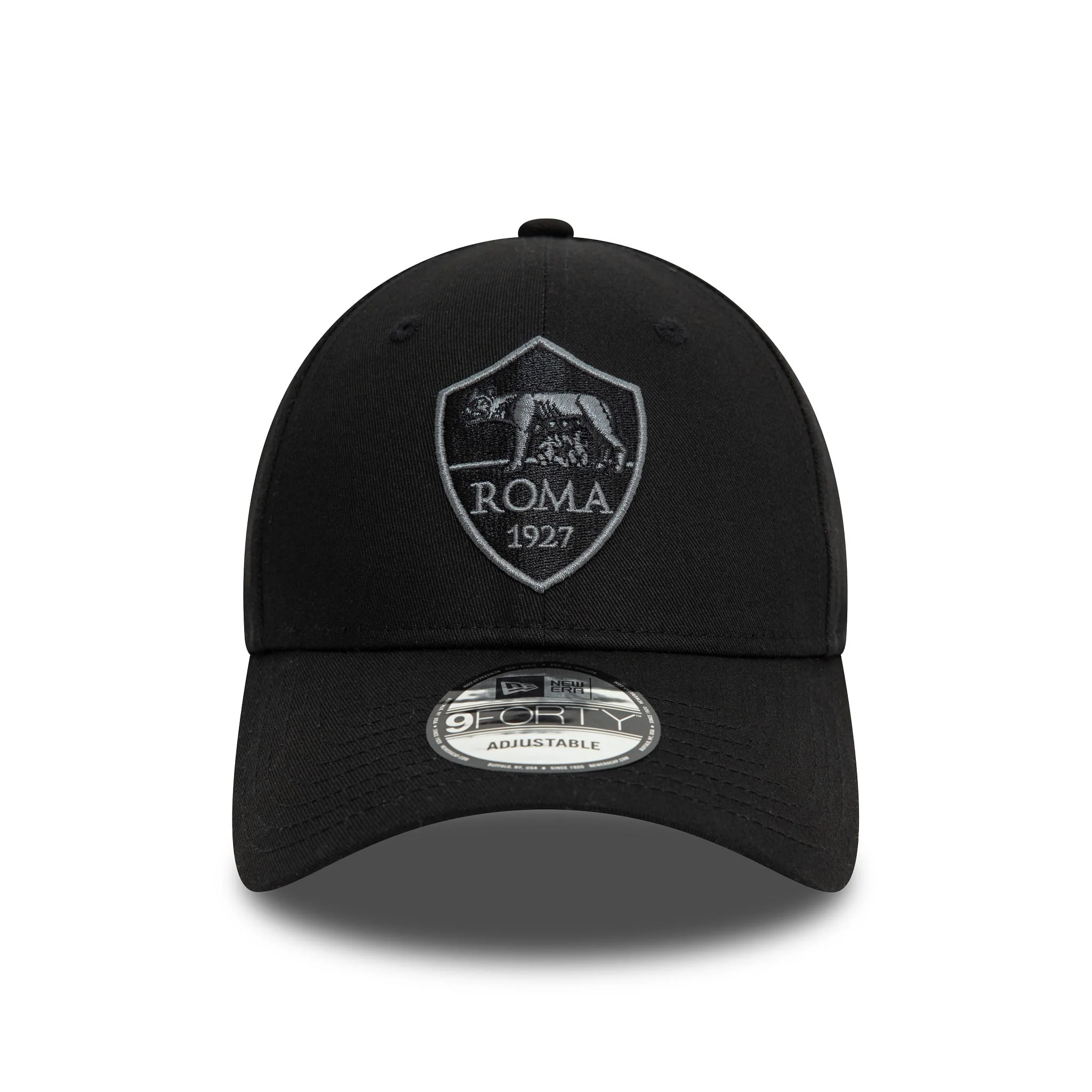 AS Roma Tonal Black 9FORTY Adjustable Cap - Image 2