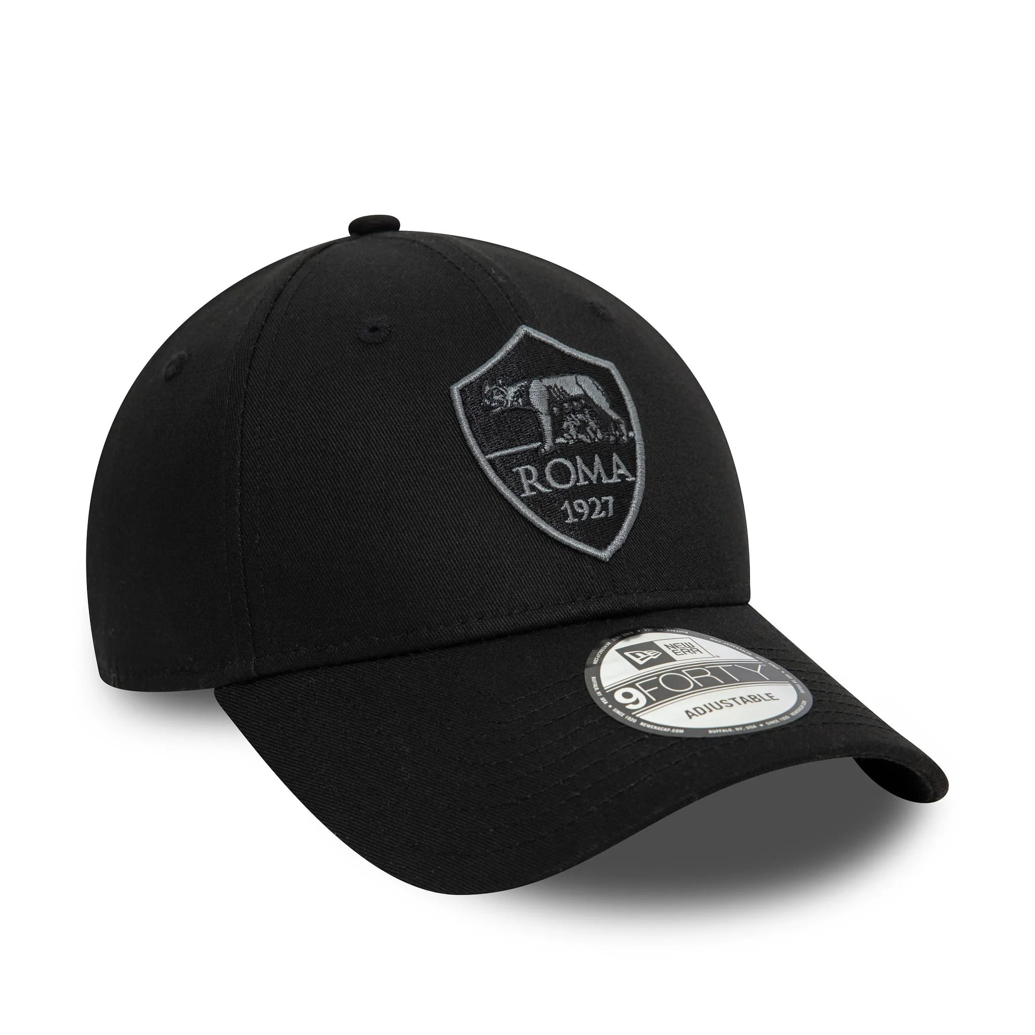 AS Roma Tonal Black 9FORTY Adjustable Cap - Image 3