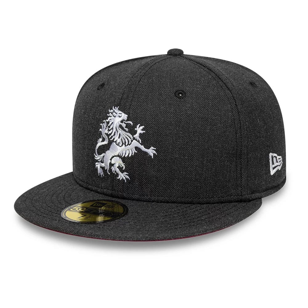 Aston Villa FC Gas Lamp Black 59FIFTY Fitted Cap - Image 6