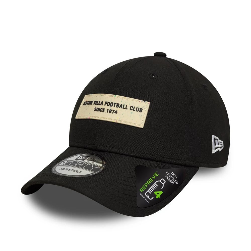 Aston Villa FC Repreve® Black 9FORTY Cap