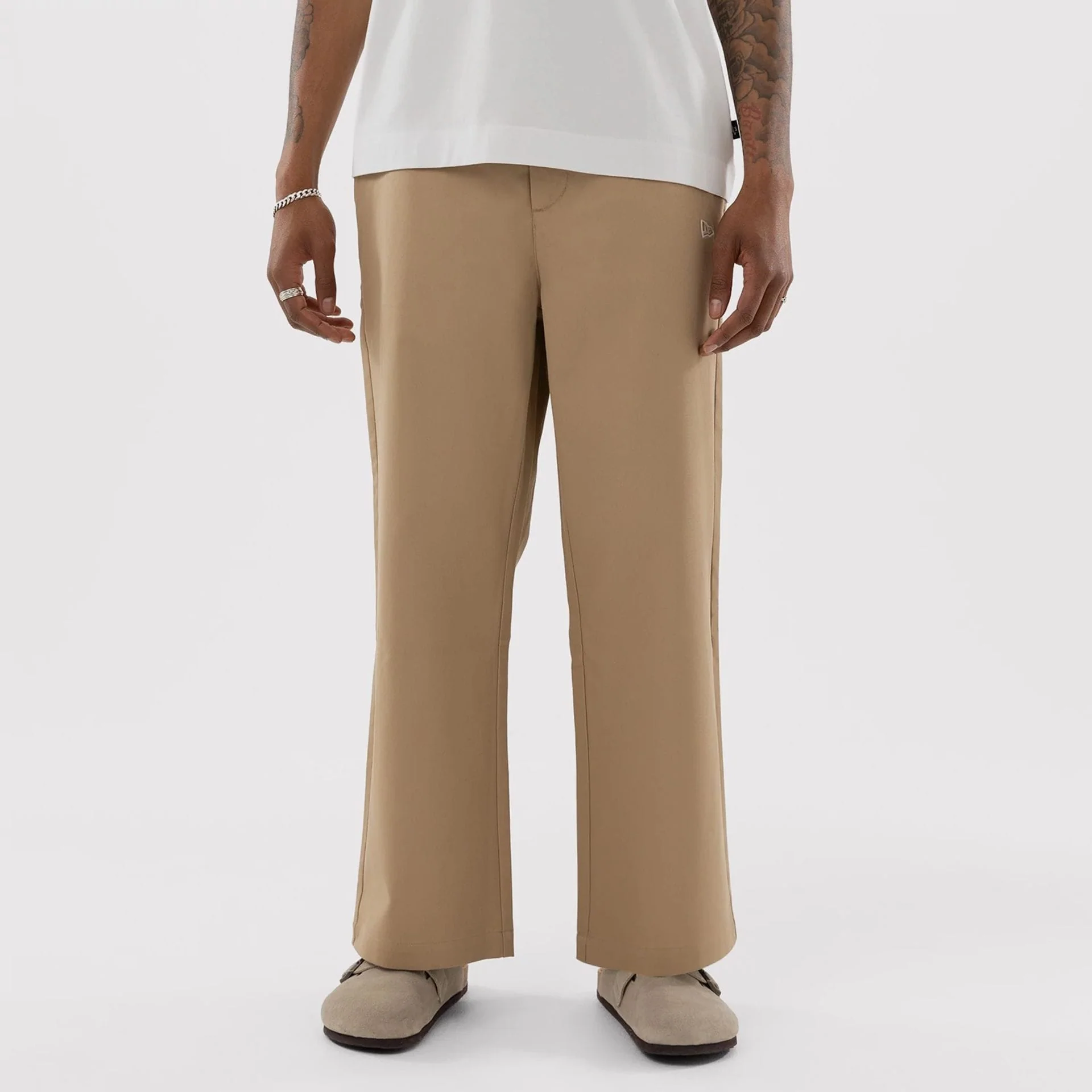 Athletics MLB Beige Woven Chinos - Image 7