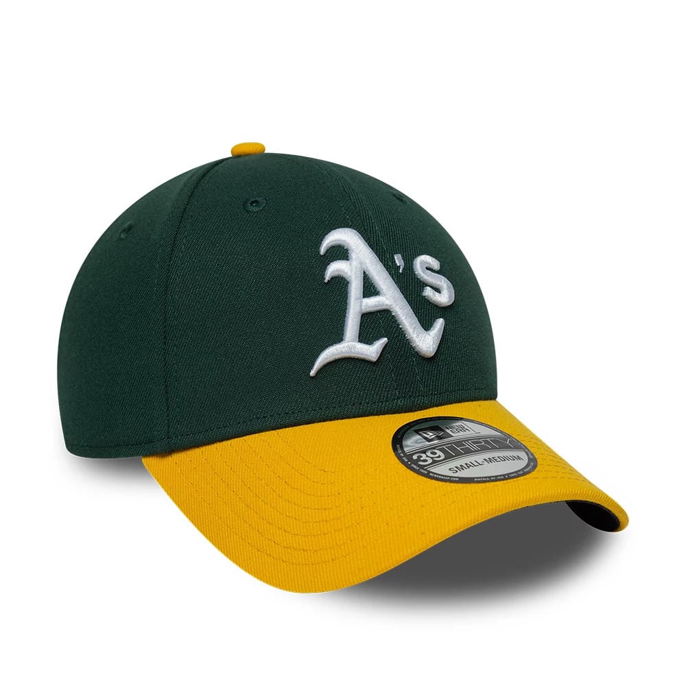 Athletics MLB Classic Dark Green 39THIRTY Stretch Fit Cap - Image 4