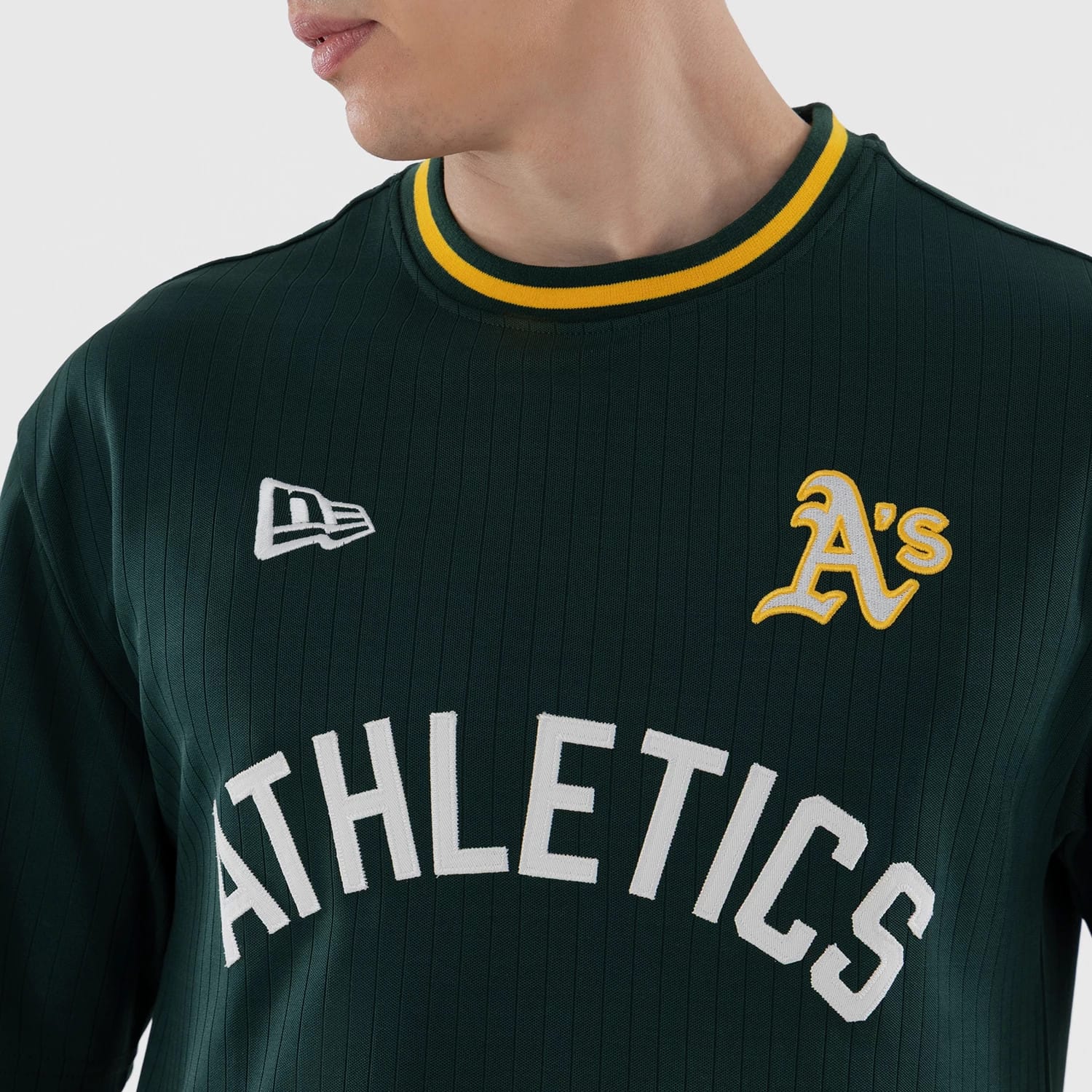 Athletics MLB Dark Green Oversized T-Shirt - Image 4