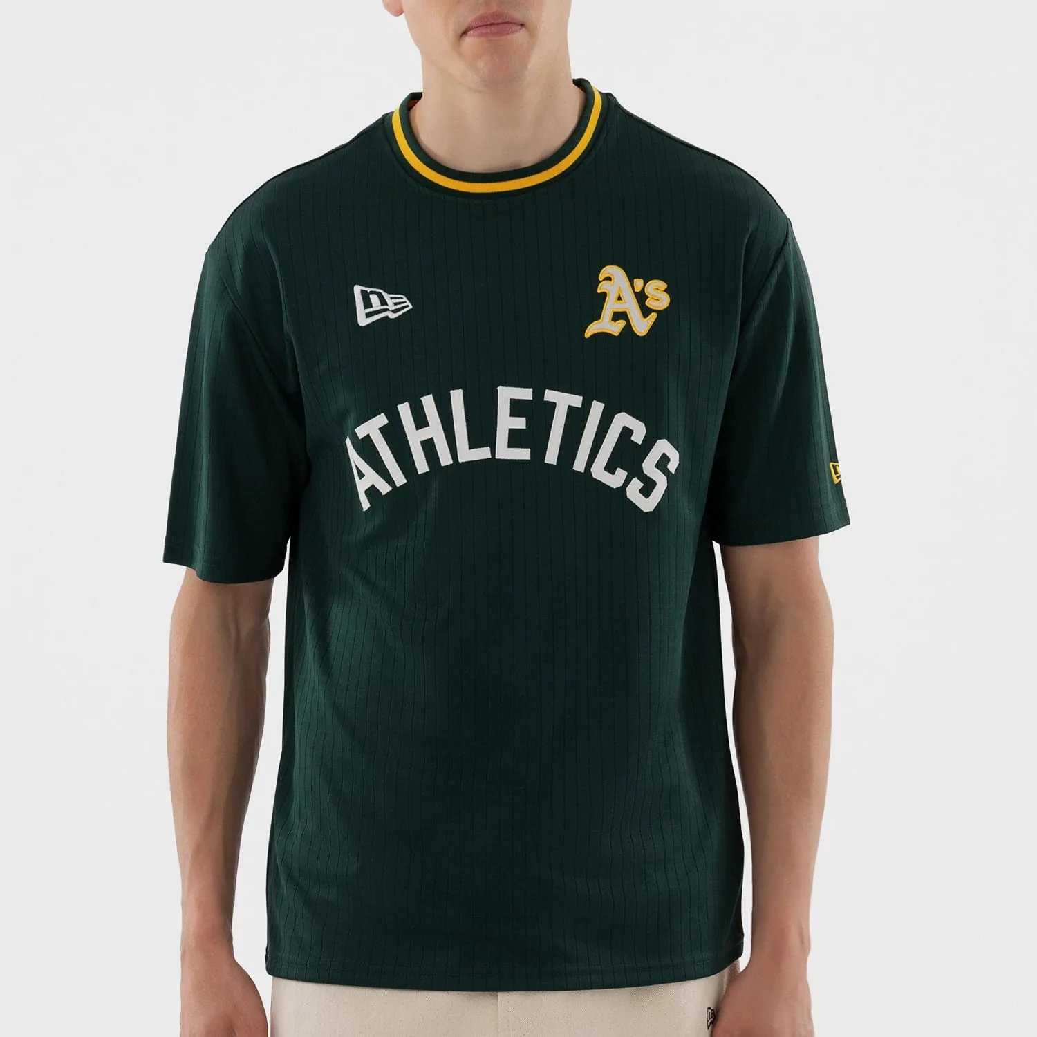 Athletics MLB Dark Green Oversized T-Shirt - Image 5