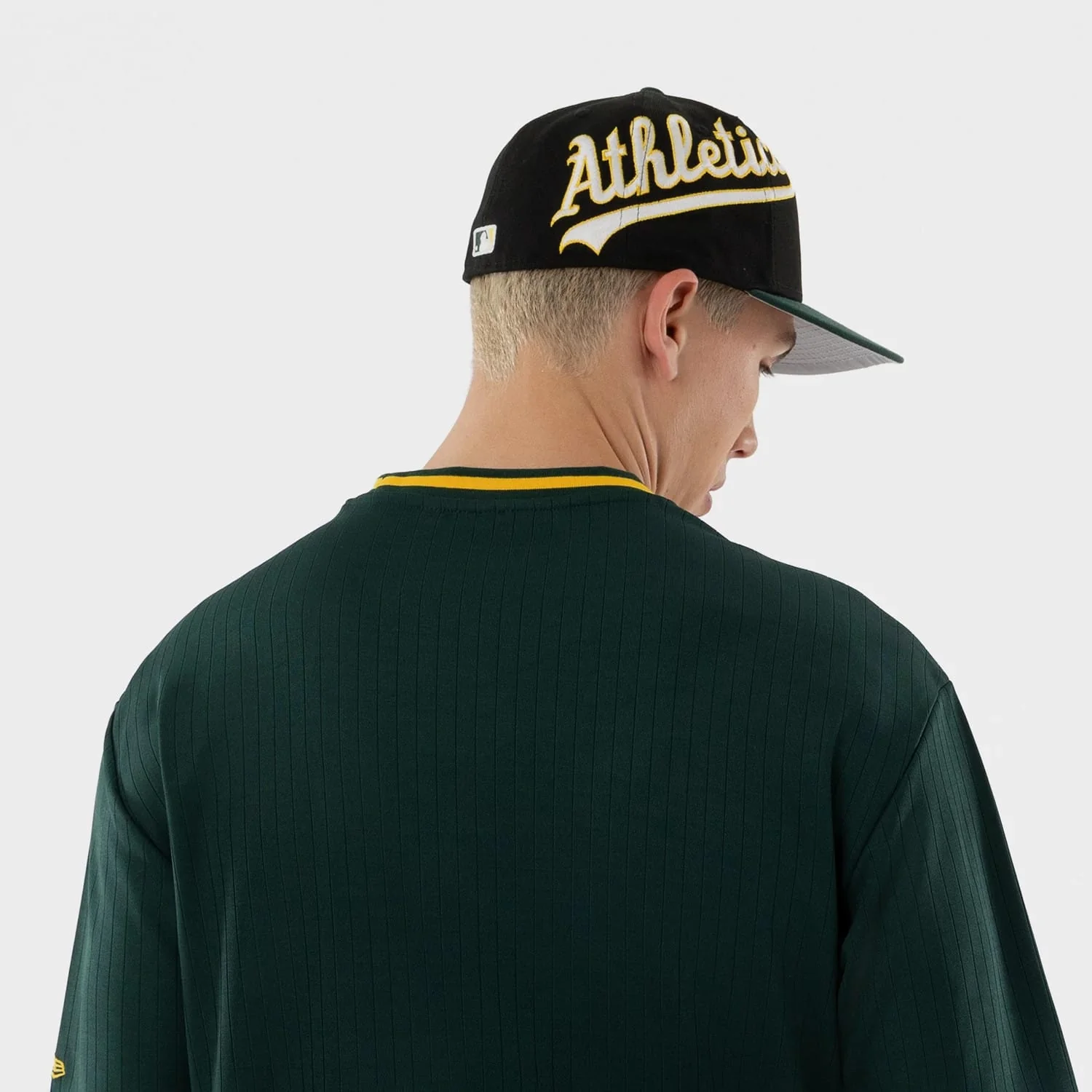 Athletics MLB Dark Green Oversized T-Shirt - Image 7