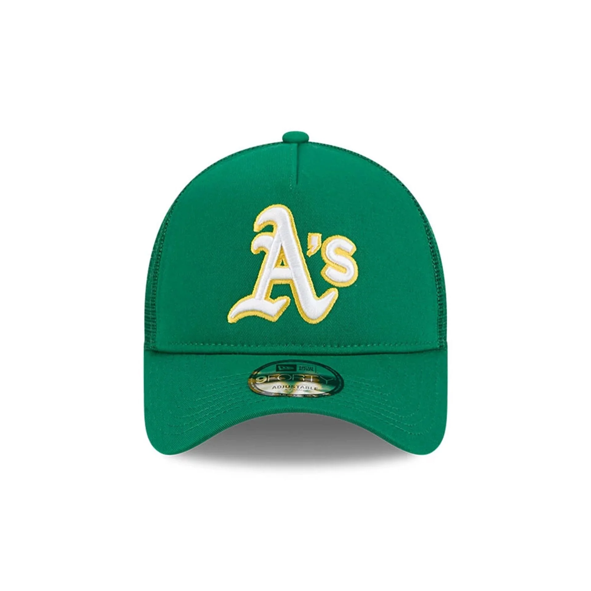 Athletics MLB Evergreen Green 9FORTY A-Frame Adjustable Cap - Image 2