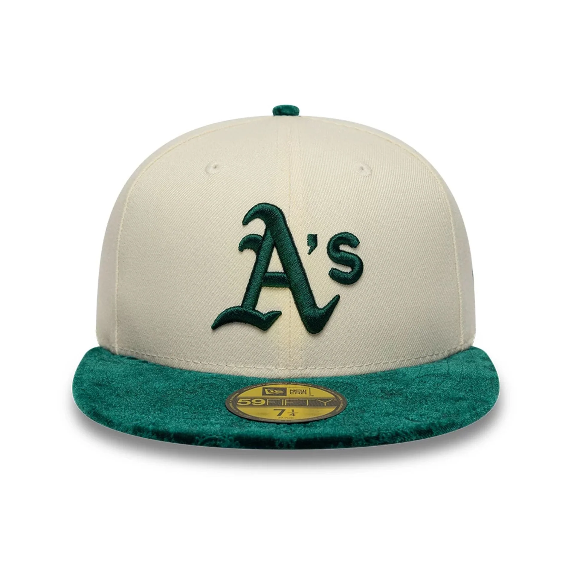 Athletics MLB Paisley Visor Cream 59FIFTY Fitted Cap - Image 4