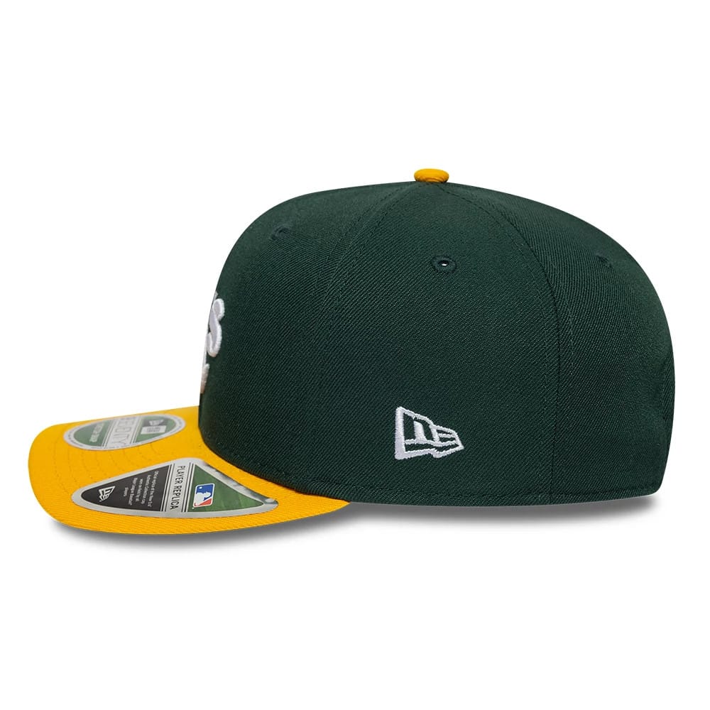 Athletics MLB Player Replica Dark Green 9SEVENTY Stretch Snap Adjustable Cap - Image 5