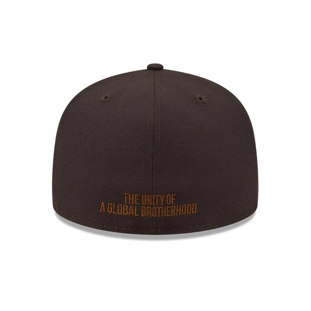 Atlanta Black Crackers MLB Negro League Dark Brown 59FIFTY Fitted Cap - Image 3