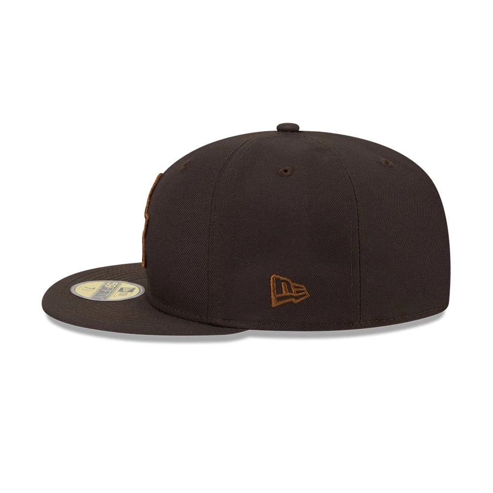 Atlanta Black Crackers MLB Negro League Dark Brown 59FIFTY Fitted Cap - Image 7