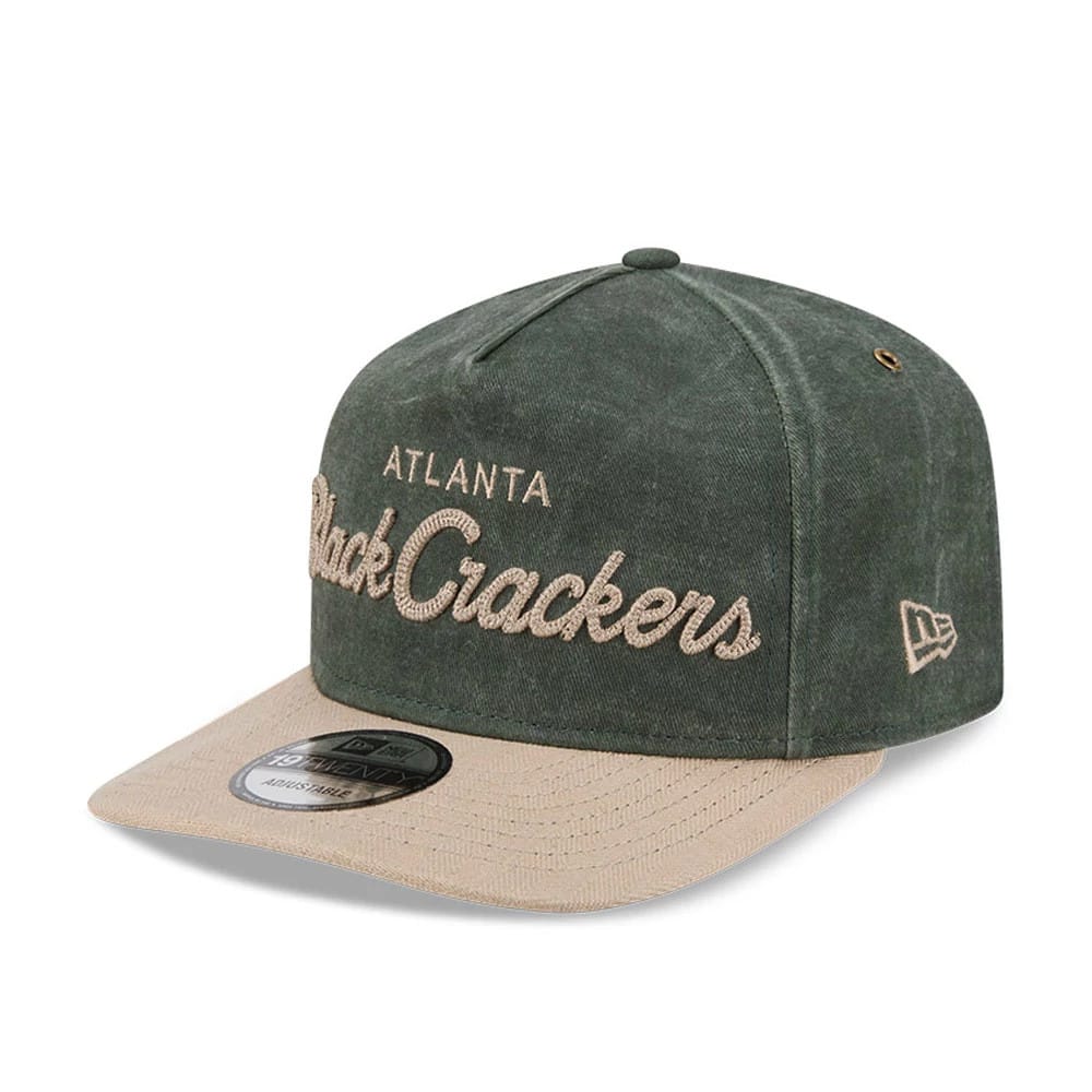 Atlanta Black Crackers MLB Negro League Dark Green 19TWENTY Adjustable Cap - Image 4
