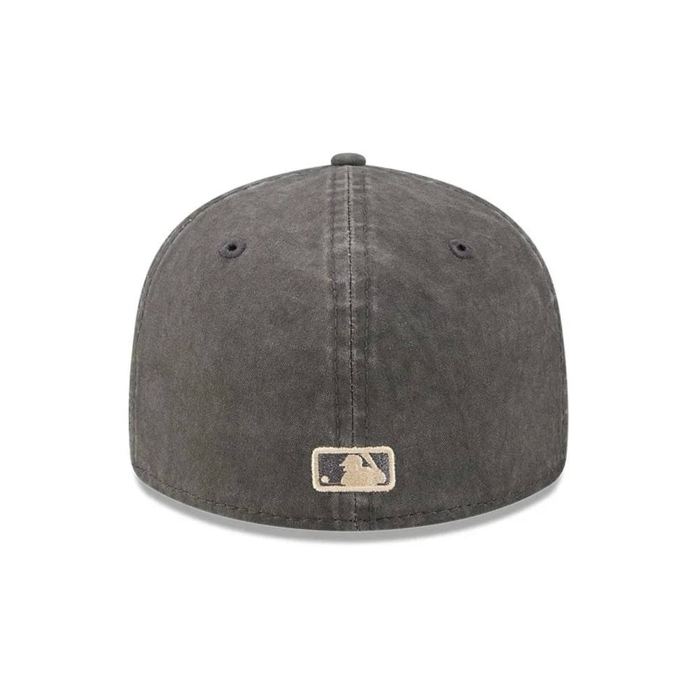 Atlanta Braves MLB 59FIFTY Day Black Retro Crown 59FIFTY Fitted Cap - Image 6