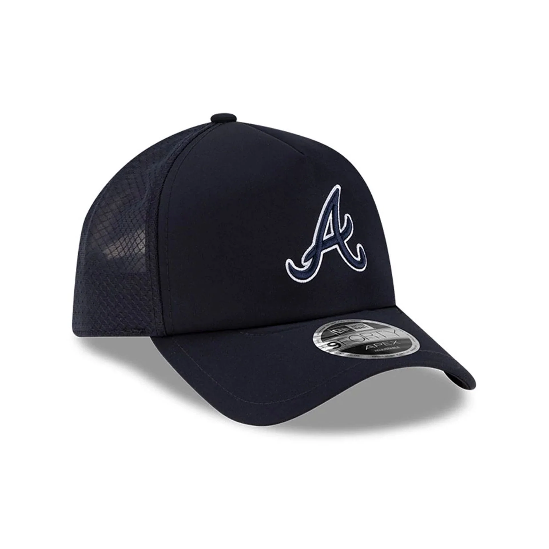 Atlanta Braves MLB Batting Practice 2026 Navy 9FORTY Apex Adjustable Cap - Image 3