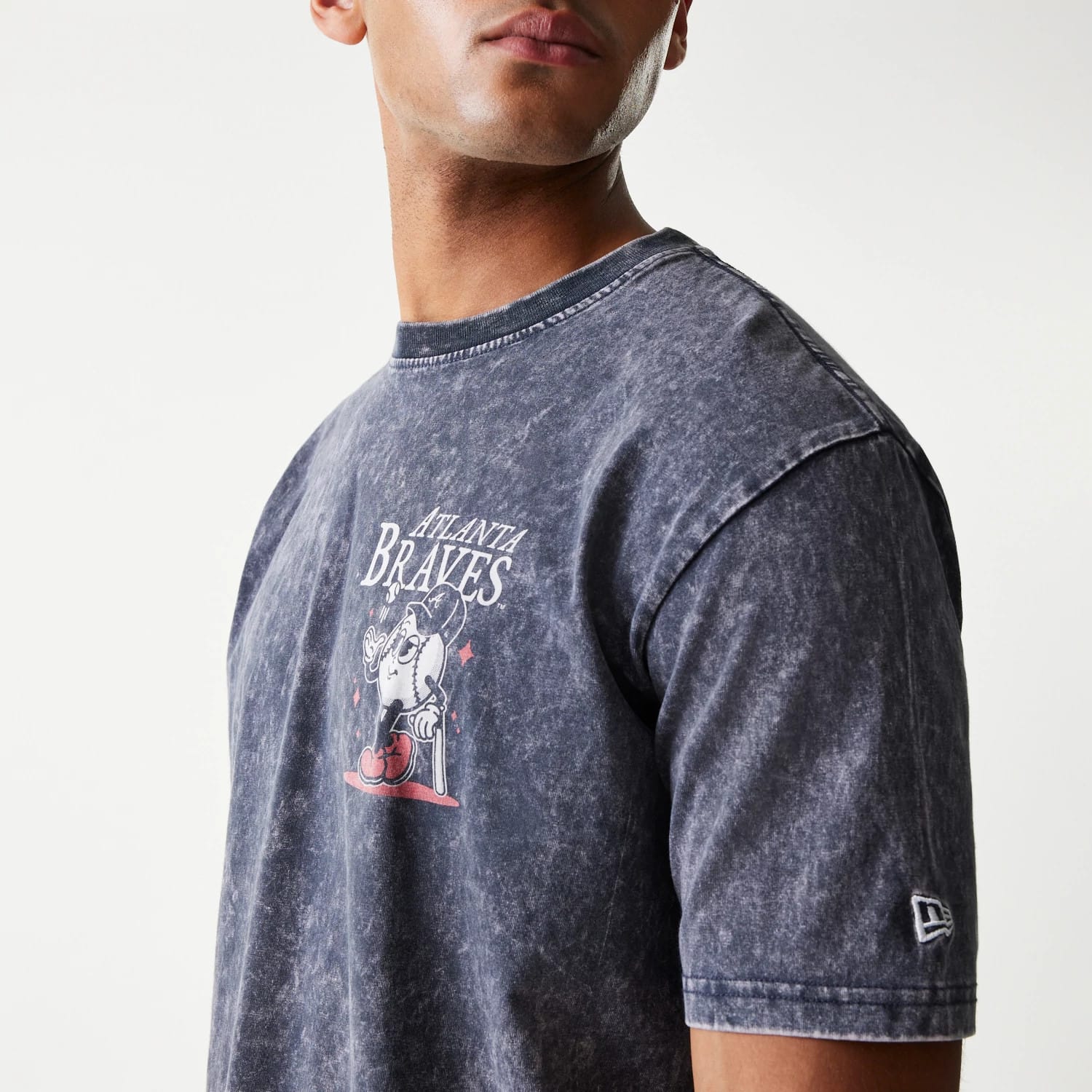 Atlanta Braves MLB Character Navy T-Shirt - Image 6