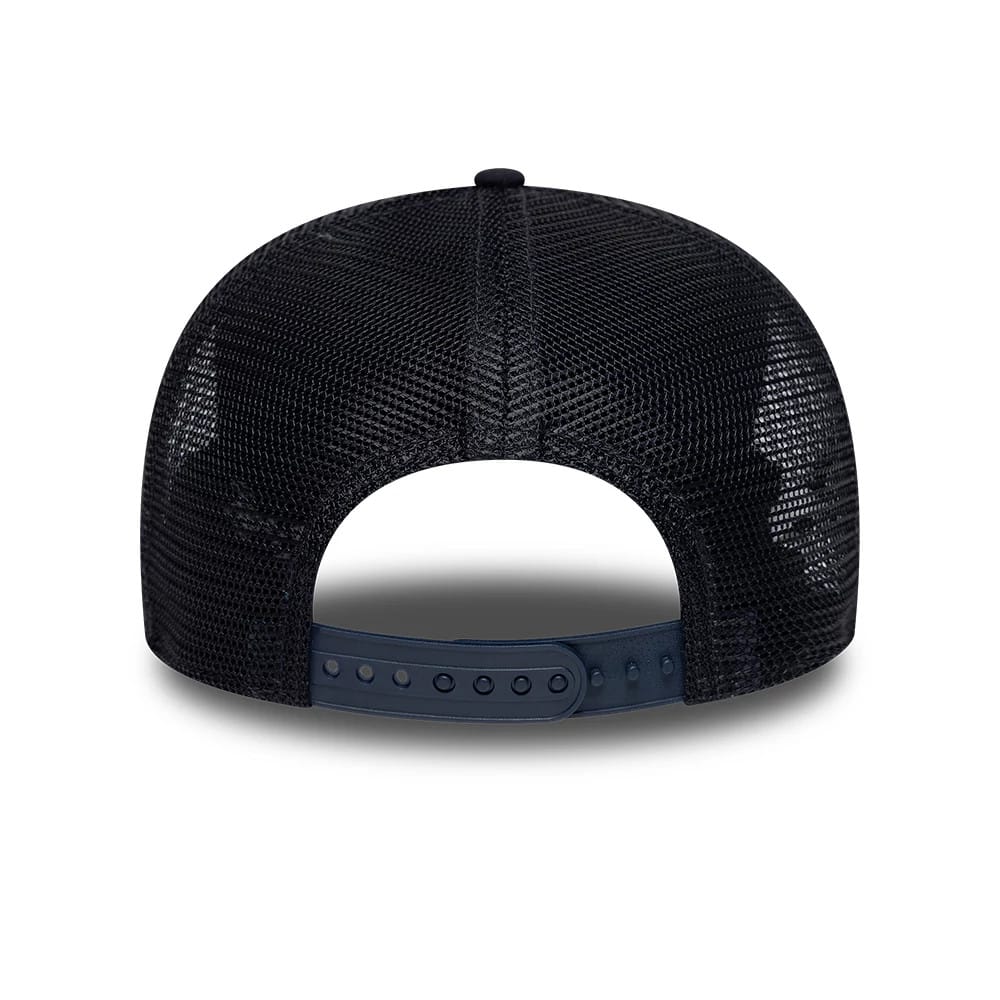 Atlanta Braves MLB Circles Navy 9SEVENTY Stretch Snap Adjustable Cap - Image 7