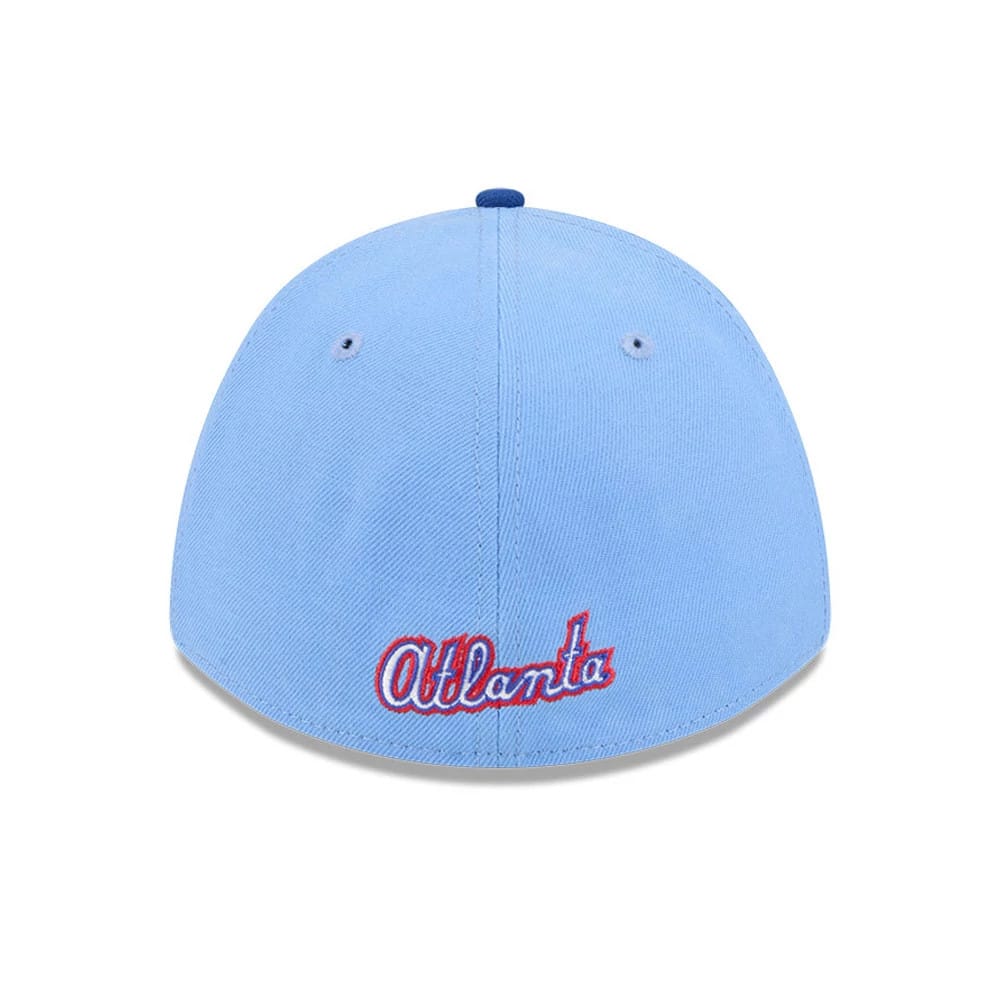 Atlanta Braves MLB City Connect Blue 39THIRTY M-Crown Stretch Fit Cap - Image 7