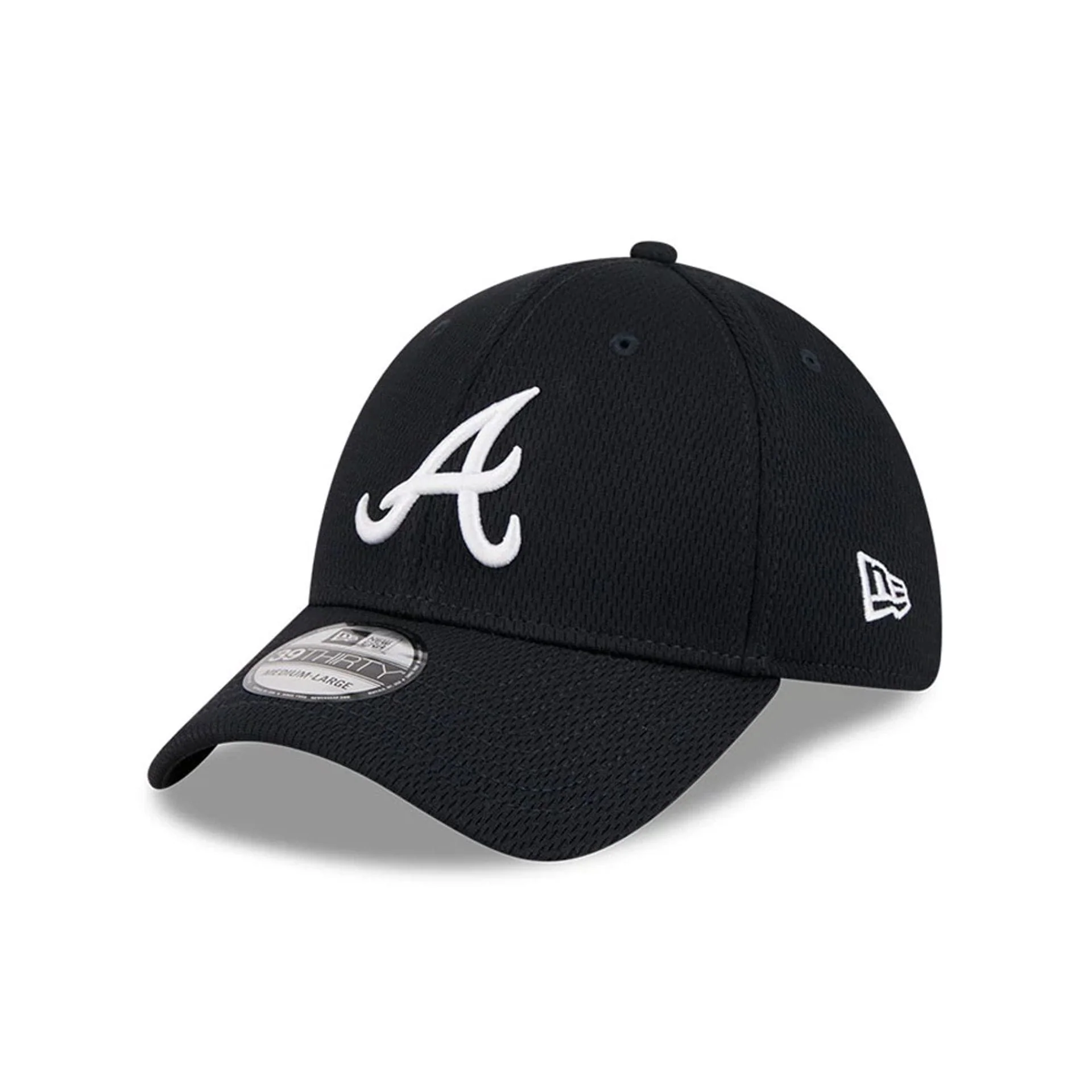 Atlanta Braves MLB Evergreen Navy 39THIRTY Stretch Fit Cap