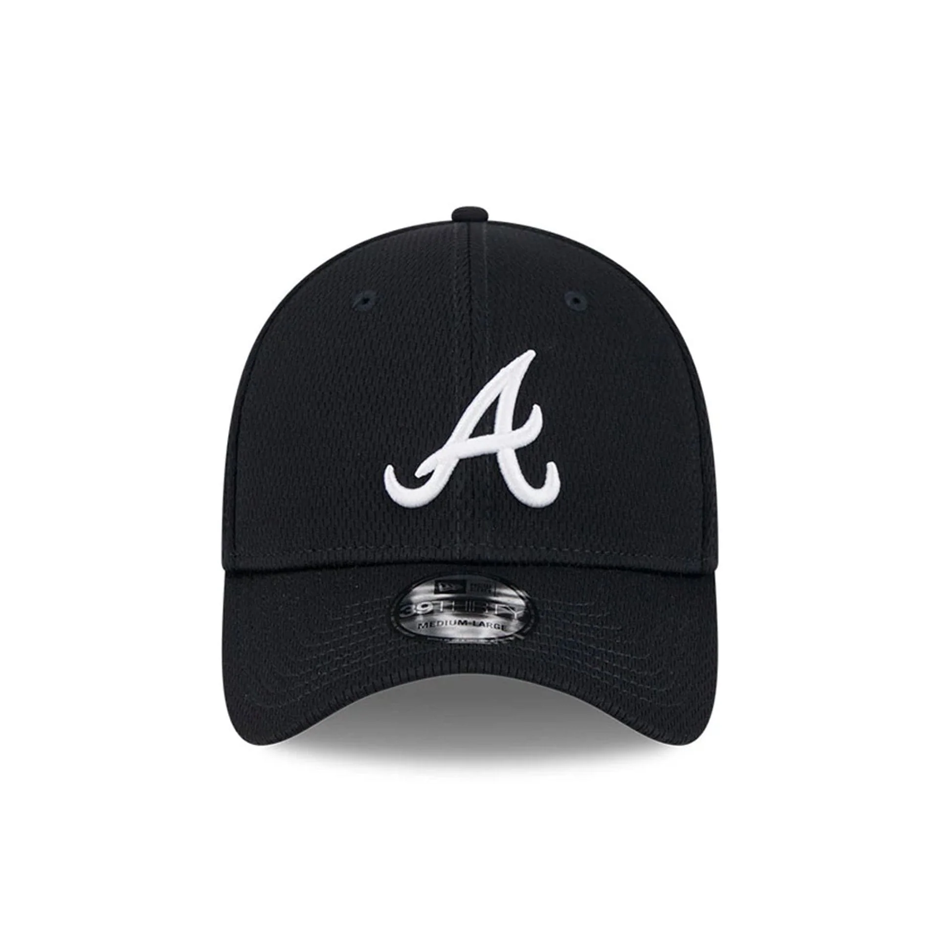Atlanta Braves MLB Evergreen Navy 39THIRTY Stretch Fit Cap - Image 2