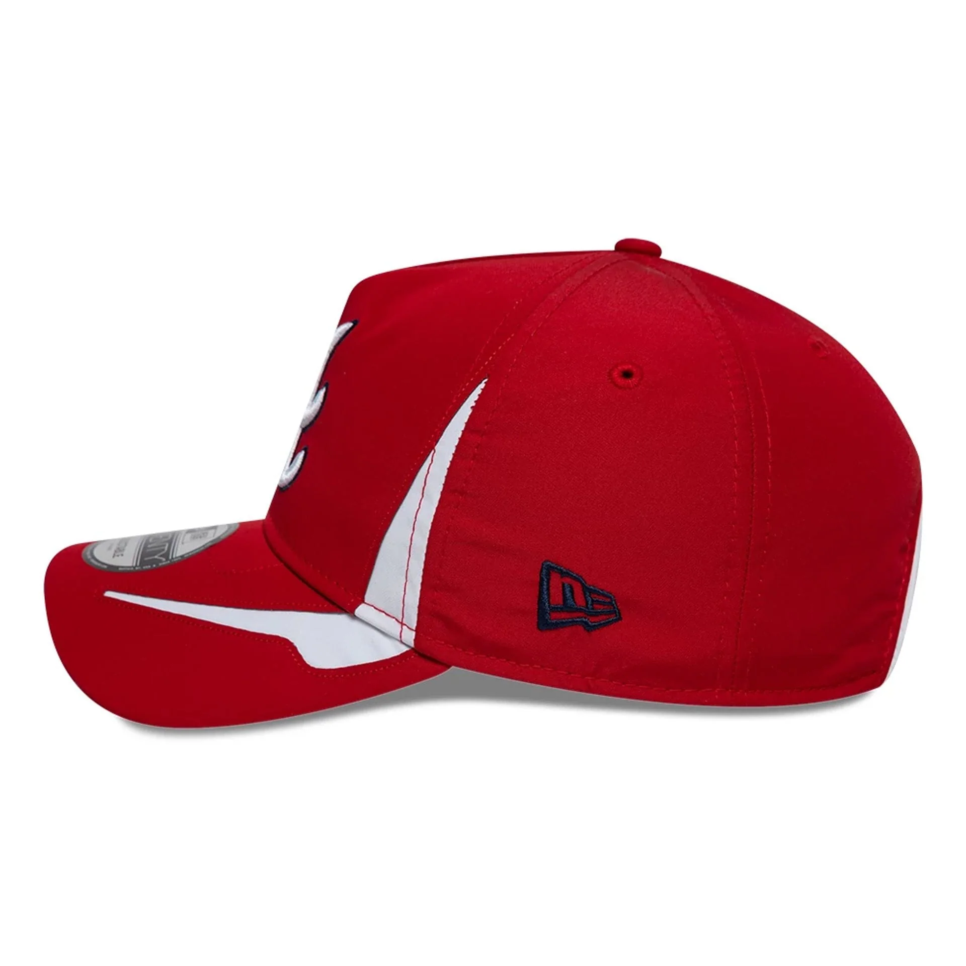 Atlanta Braves MLB Panel Red 9TWENTY A-Frame Adjustable Cap - Image 6