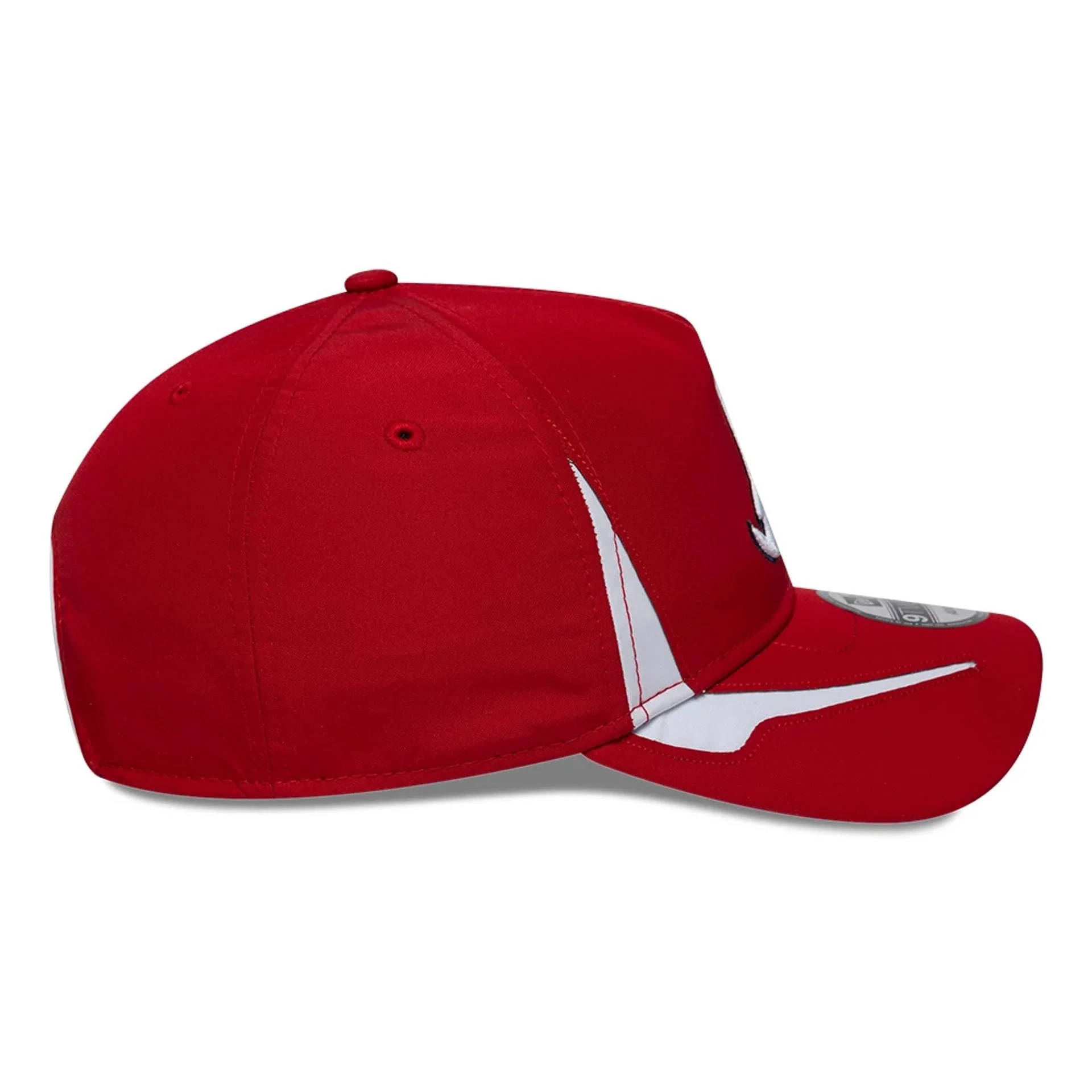 Atlanta Braves MLB Panel Red 9TWENTY A-Frame Adjustable Cap - Image 7