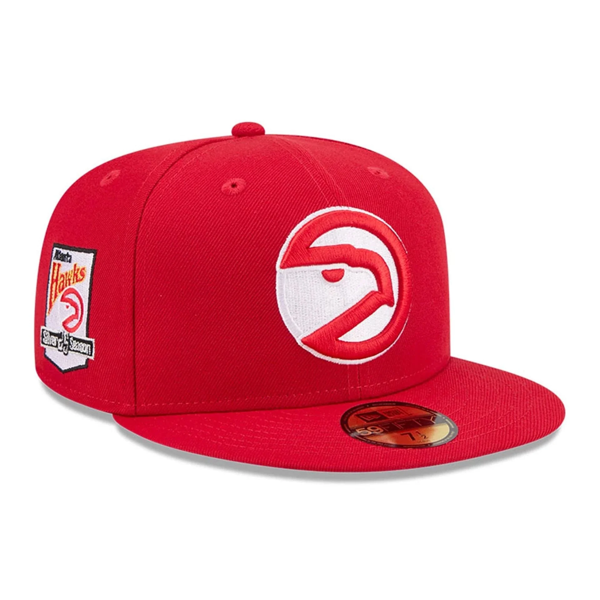 Atlanta Hawks NBA Hardwood Classic Red 59FIFTY Fitted Cap