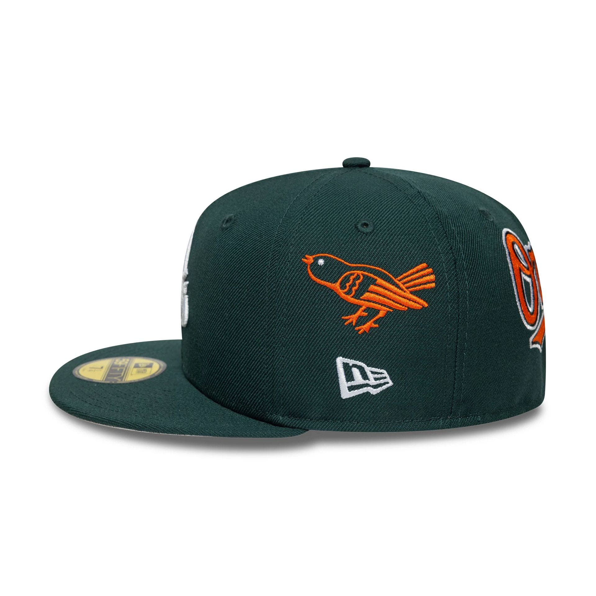 Baltimore Orioles MLB Dark Green 59FIFTY Fitted Cap - Image 6