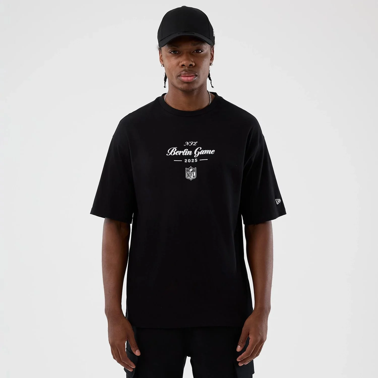 Berlin NFL International Series Games Black Oversized T-Shirt