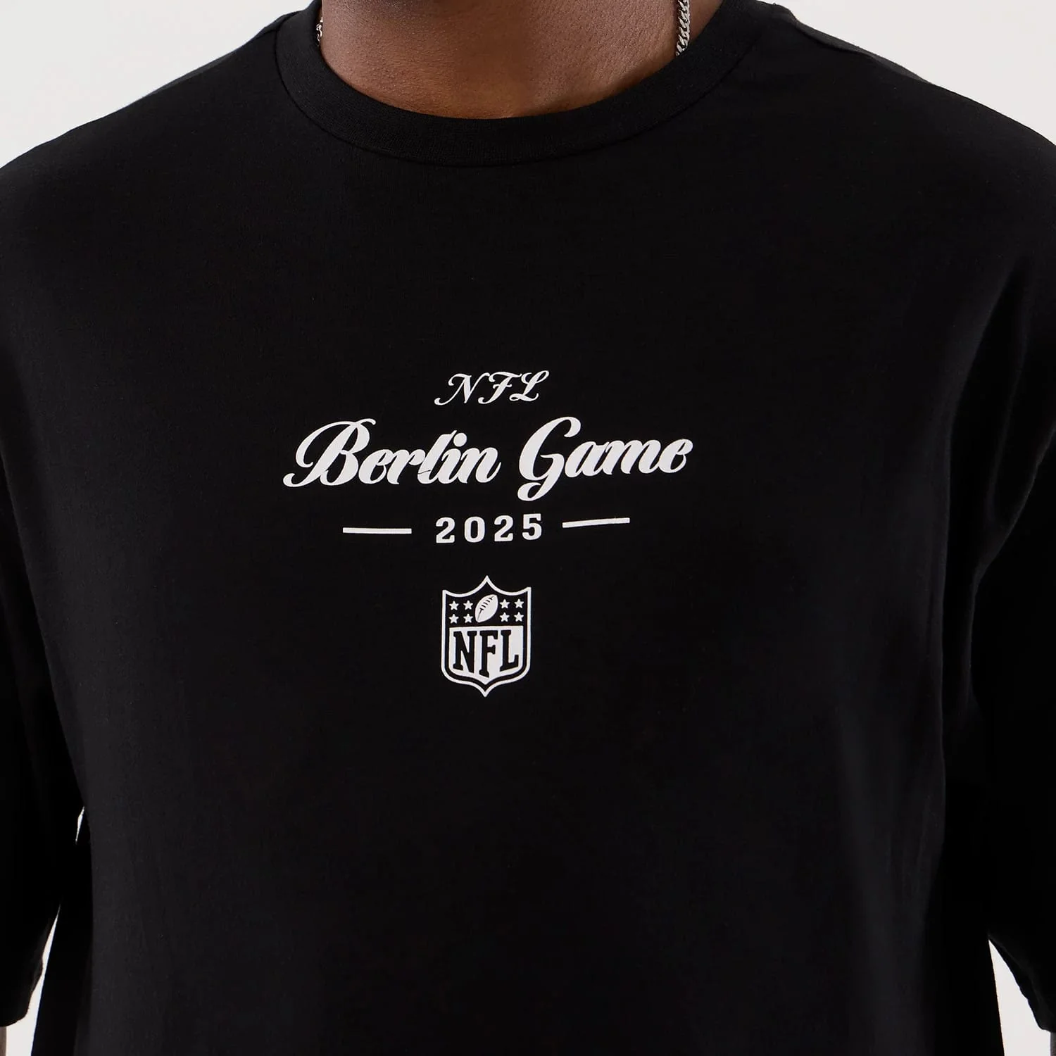 Berlin NFL International Series Games Black Oversized T-Shirt - Image 3
