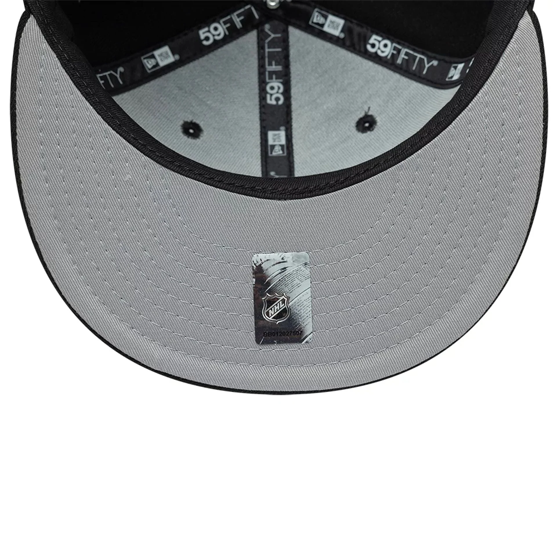 Boston Bruins NHL Basic Black 59FIFTY Fitted Cap - Image 2
