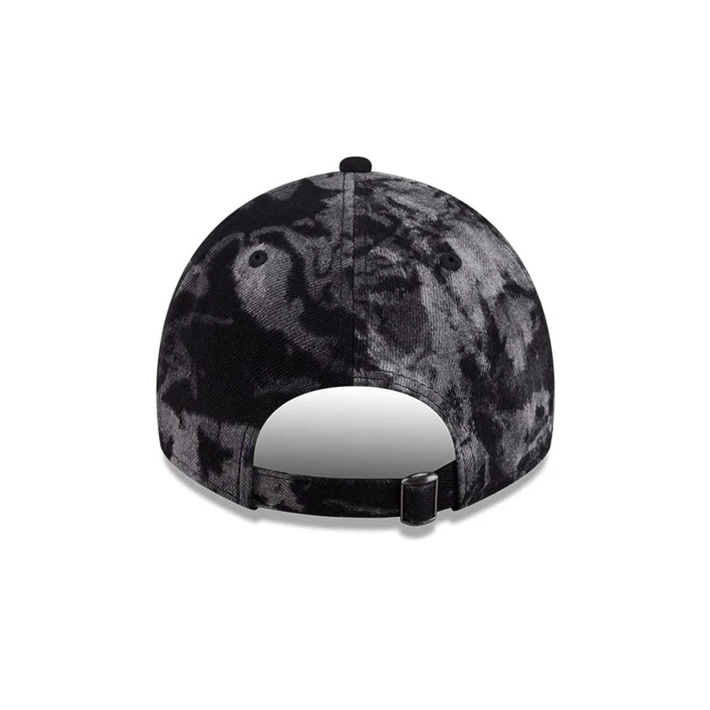 Boston Bruins NHL Bleached Denim Black 9TWENTY A-Frame Adjustable Cap - Image 5