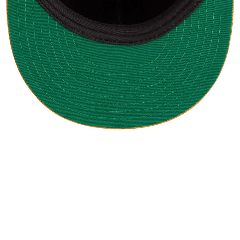 Boston Bruins NHL Felt Logo Black Retro Crown 59FIFTY Fitted Cap - Image 2