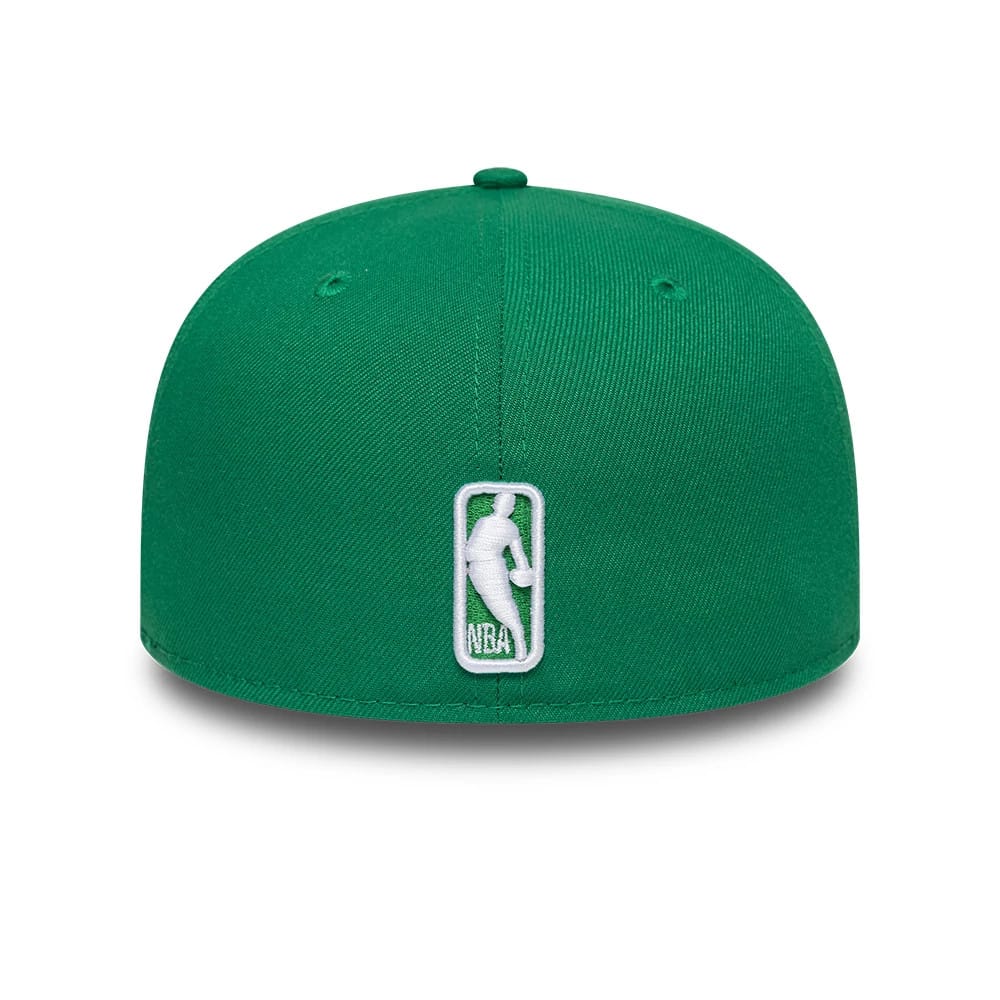 Boston Celtics NBA Basic Green 59FIFTY Fitted Cap - Image 6