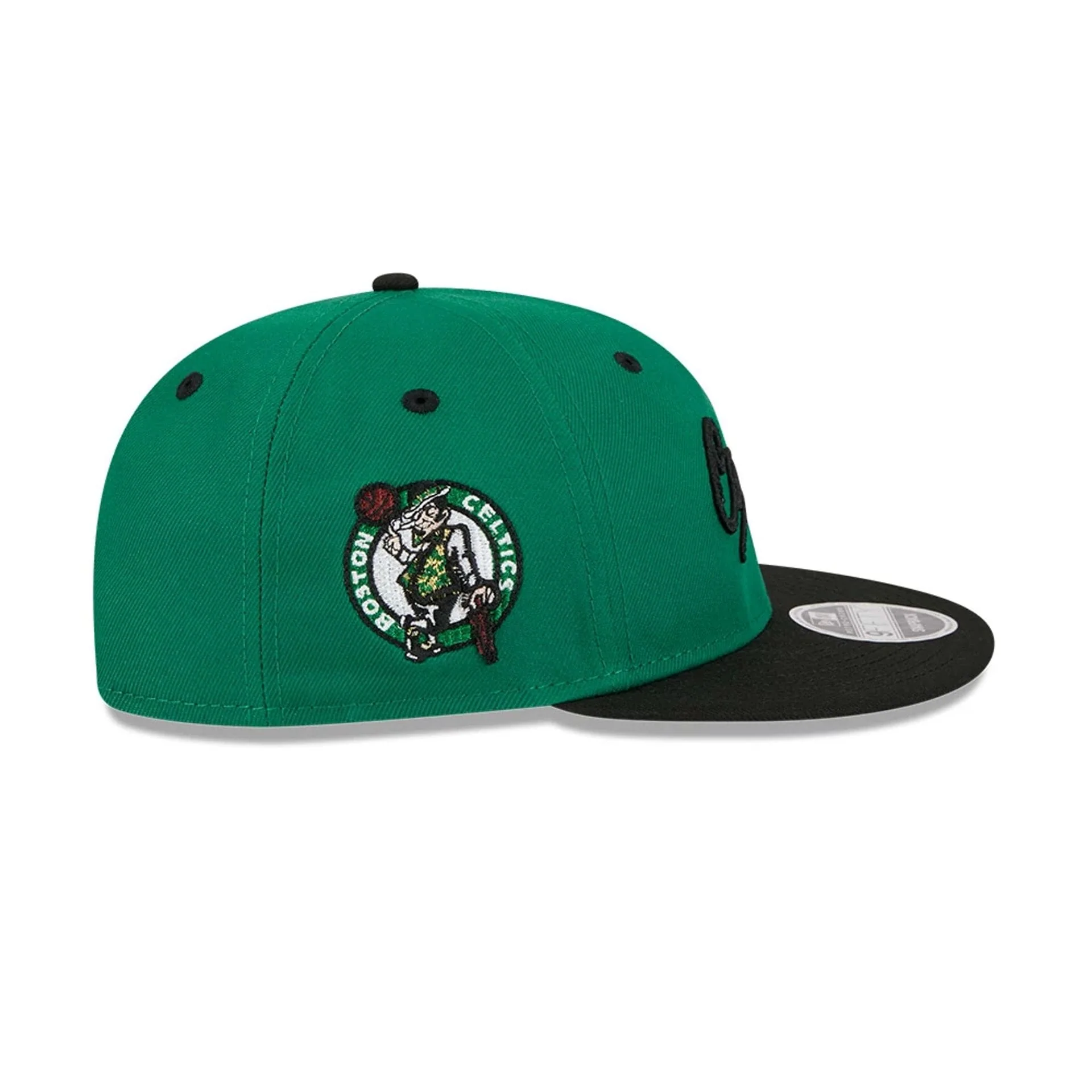 Boston Celtics NBA Chainstitch Script Green Retro Crown 9FIFTY Adjustable Cap - Image 5
