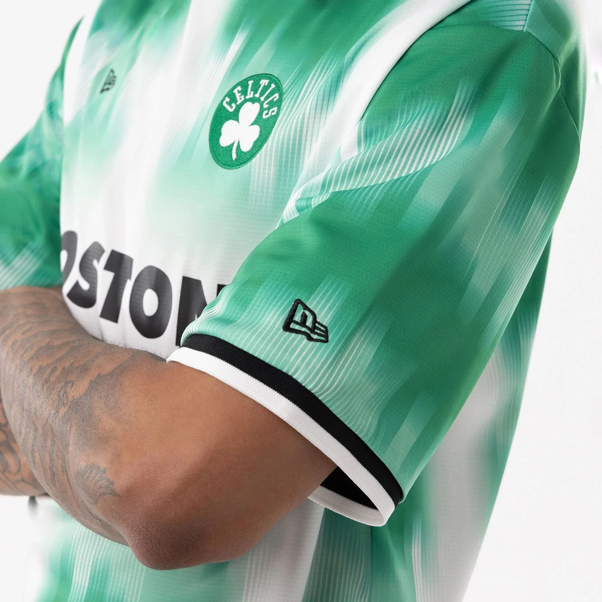 Boston Celtics NBA Green Soccer Jersey - Image 5