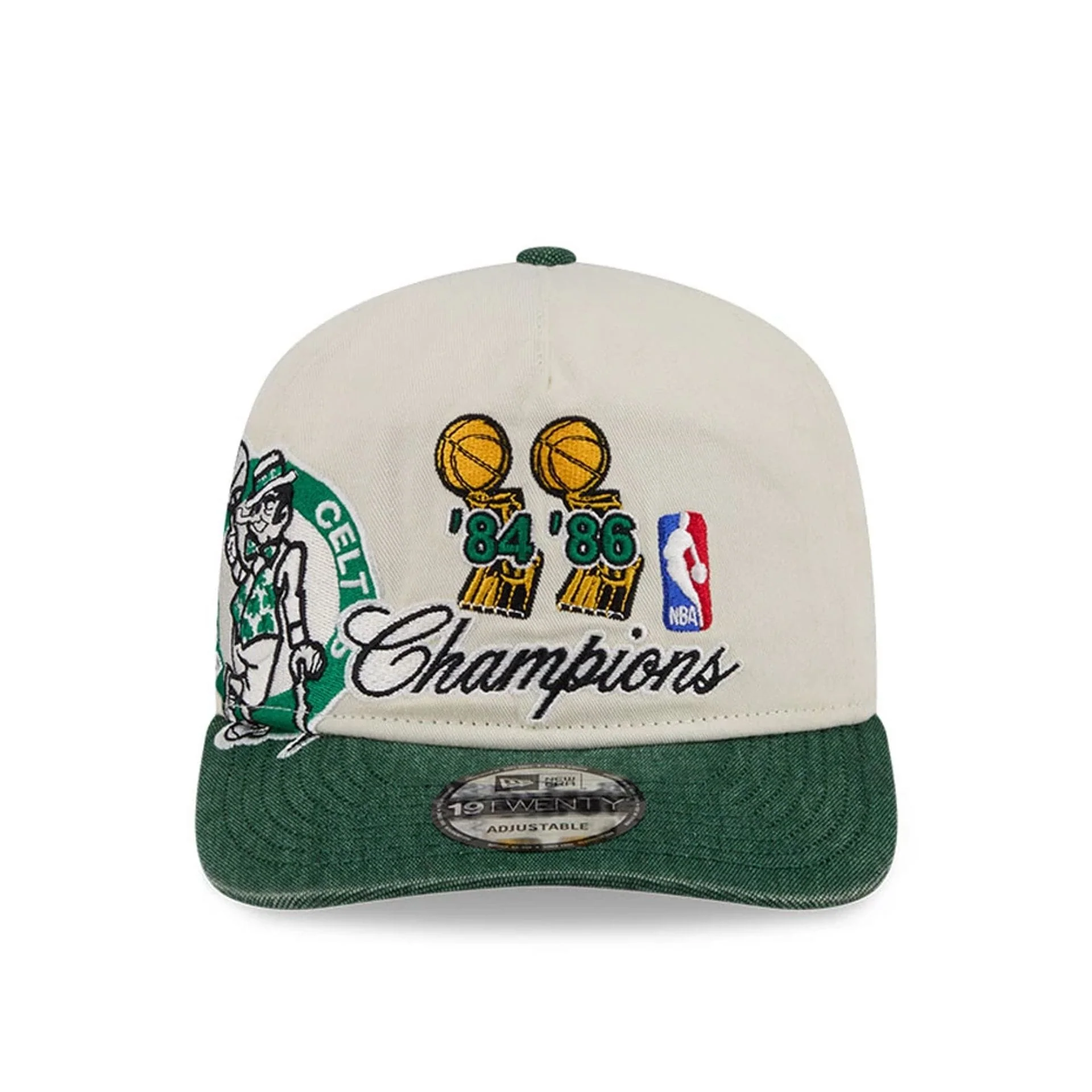 Boston Celtics NBA Hardwood Classic Green 19TWENTY Adjustable Cap - Image 3
