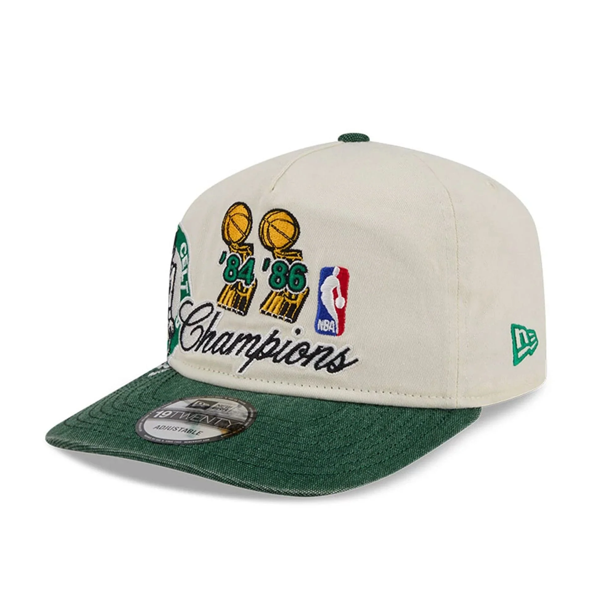 Boston Celtics NBA Hardwood Classic Green 19TWENTY Adjustable Cap - Image 4