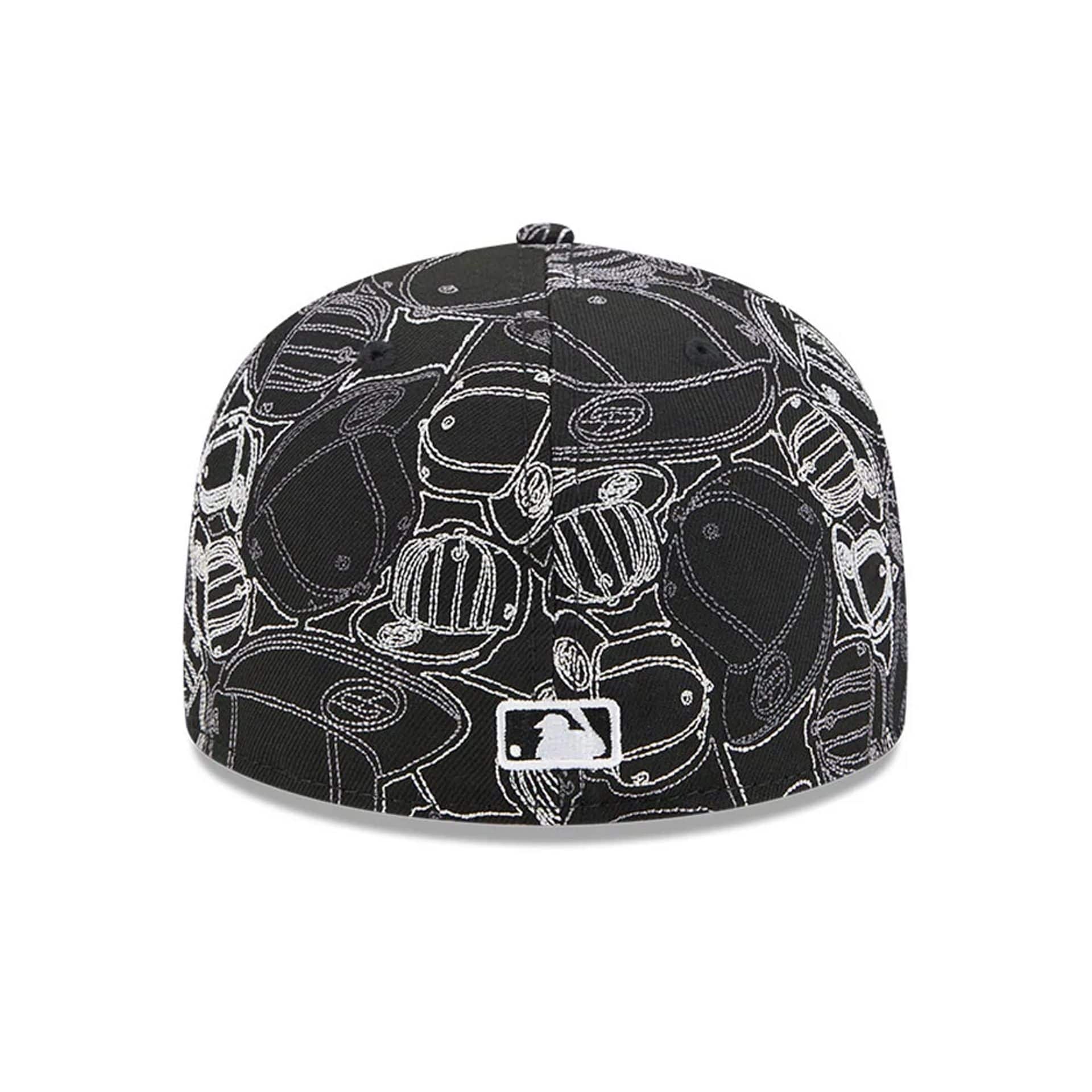 Boston Red Sox MLB Cap Scramble Black 59FIFTY Fitted Cap - Image 5