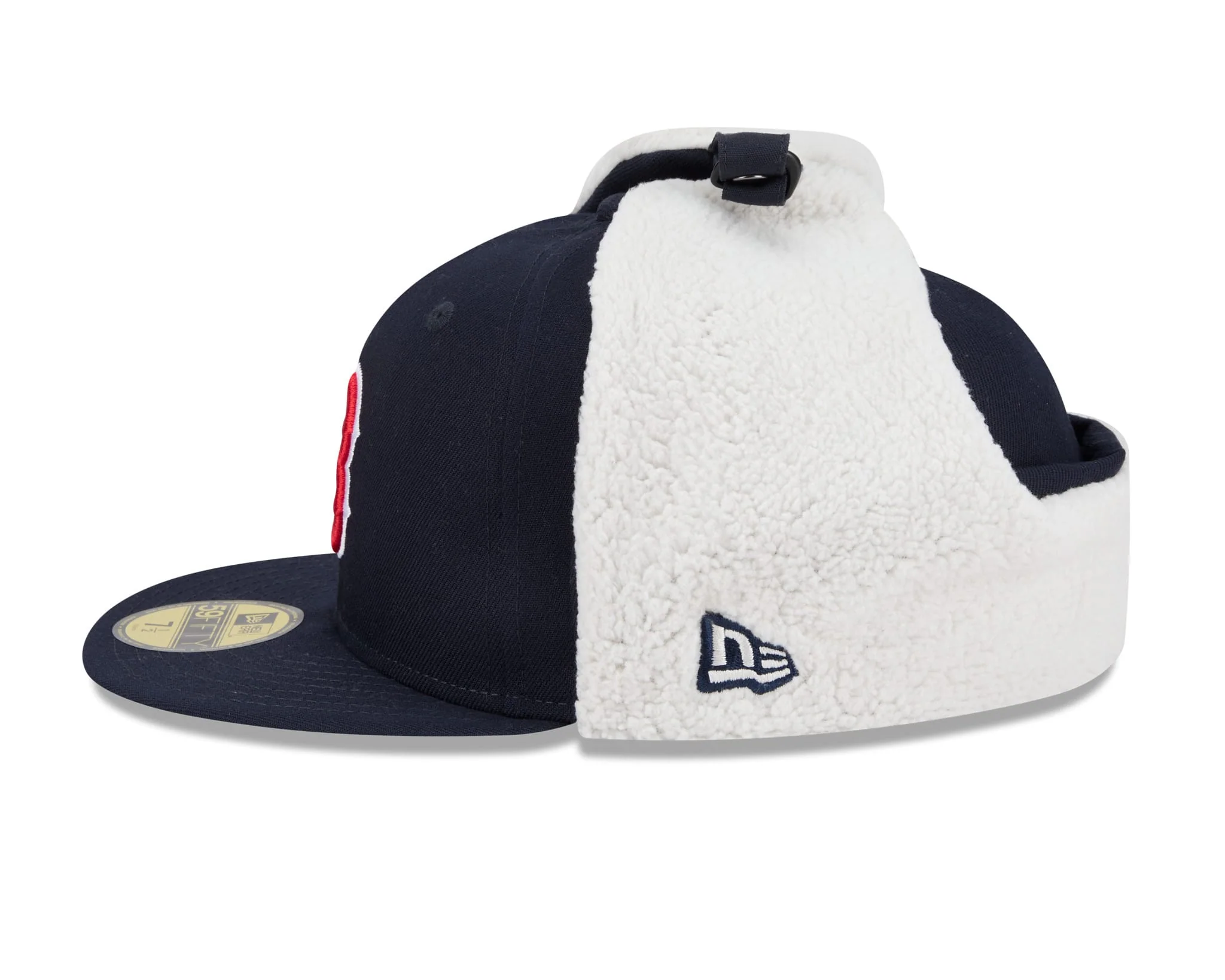 Boston Red Sox MLB Classic Navy Dogear 59FIFTY Fitted Cap - Image 6