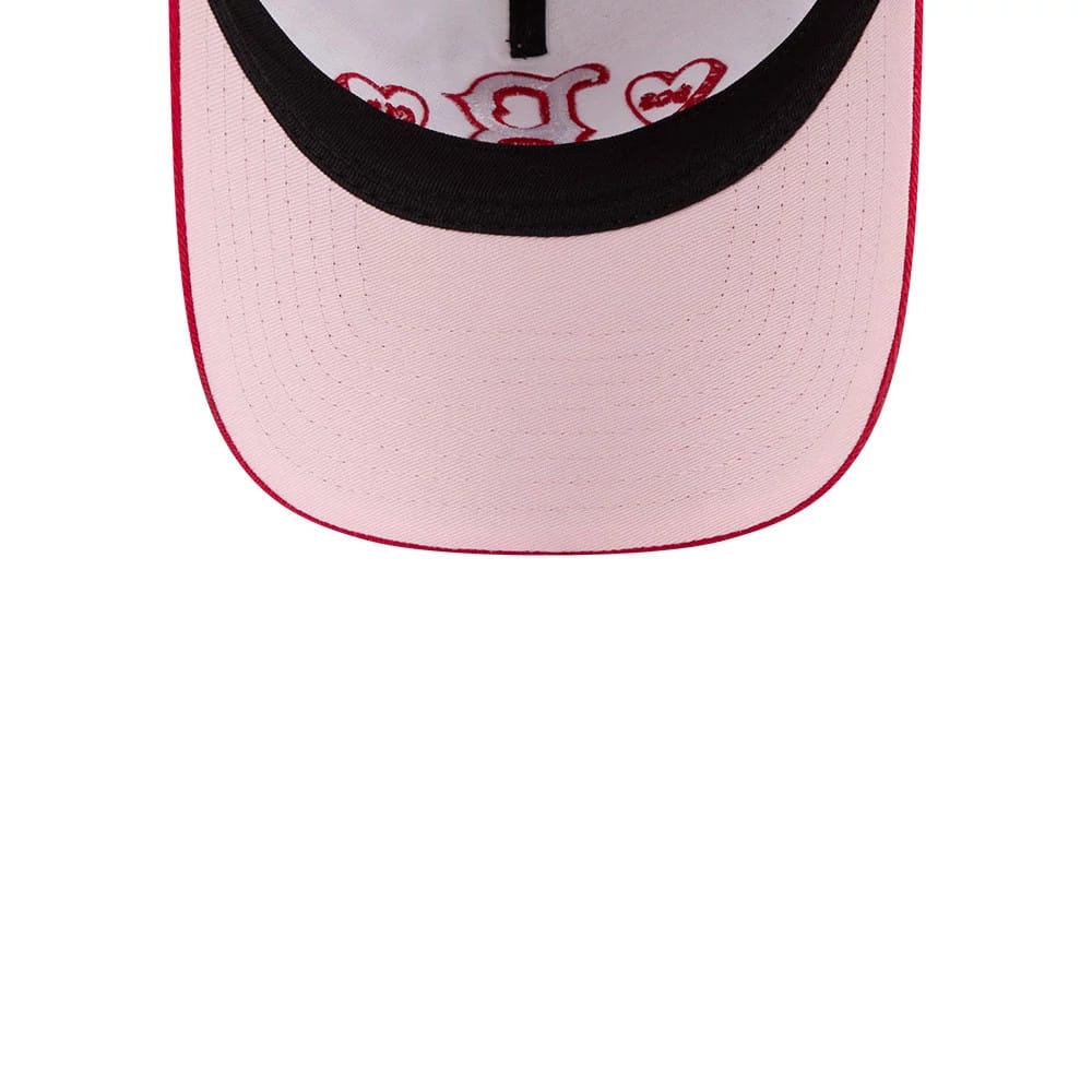 Boston Red Sox MLB Conversation Hearts Red 9TWENTY A-Frame Adjustable Cap - Image 2