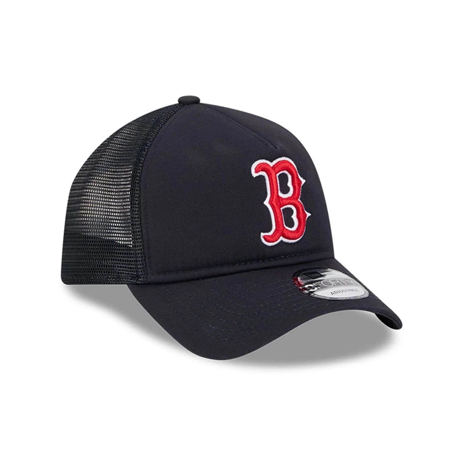Boston Red Sox MLB Evergreen Navy 9FORTY A-Frame Adjustable Cap - Image 2