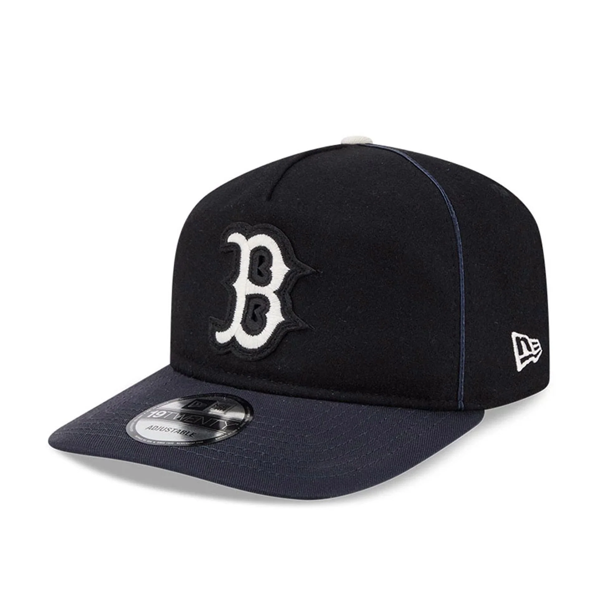 Boston Red Sox MLB Felt Logo Navy 19TWENTY Adjustable Cap