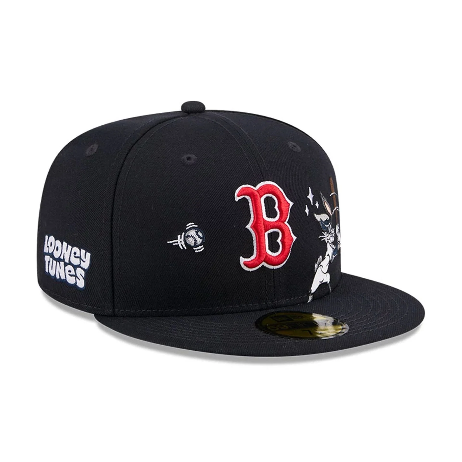Boston Red Sox MLB X Looney Tunes Bugs Bunny Navy 59FIFTY Fitted Cap